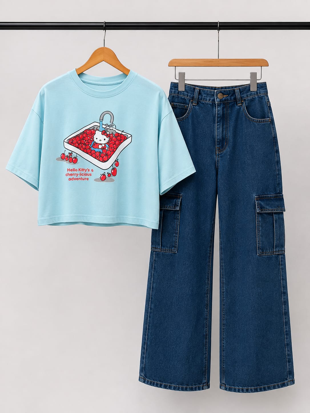 CROPED PLUS SIZE AZUL