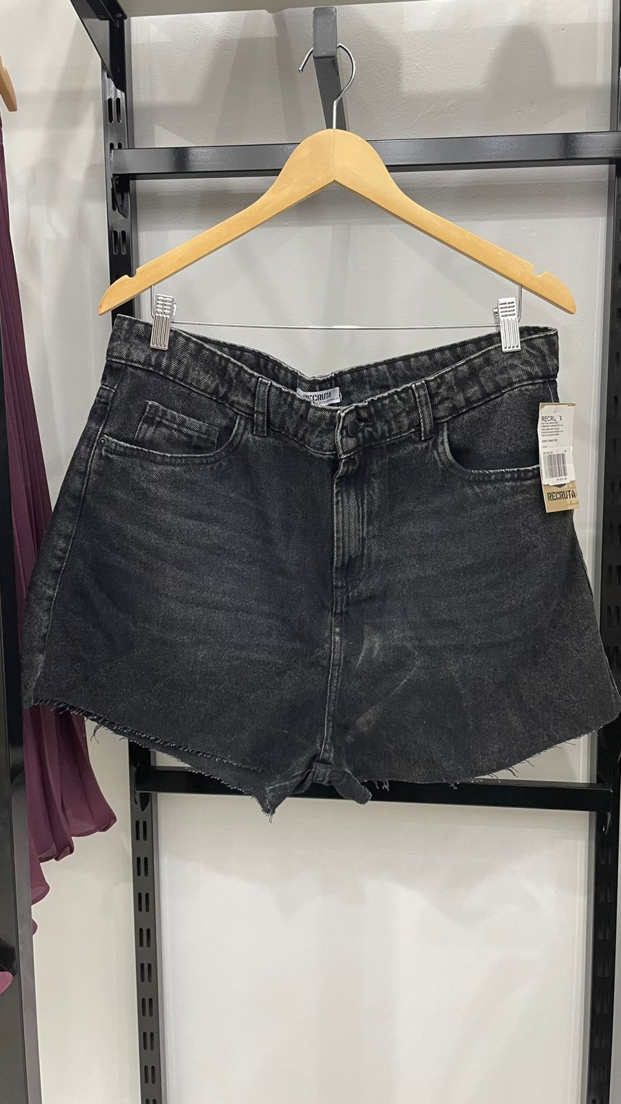 SHORTS JEANS GRAFITE