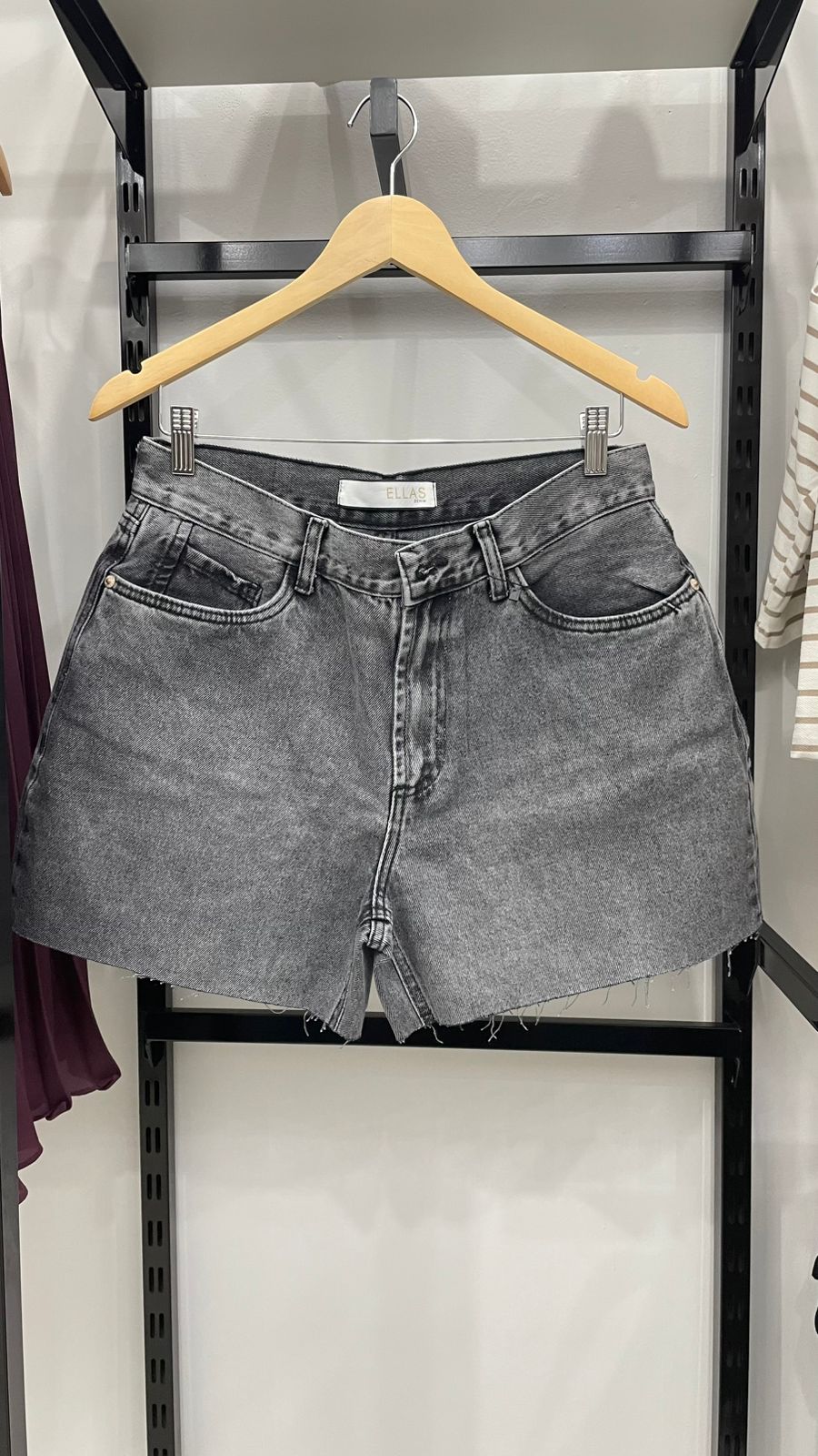 SHORTS JEANS GRAFITE C