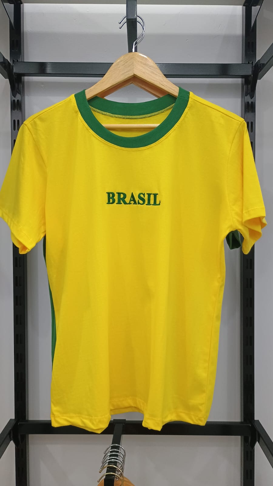 T-SHIRT BRASIL AMARELA