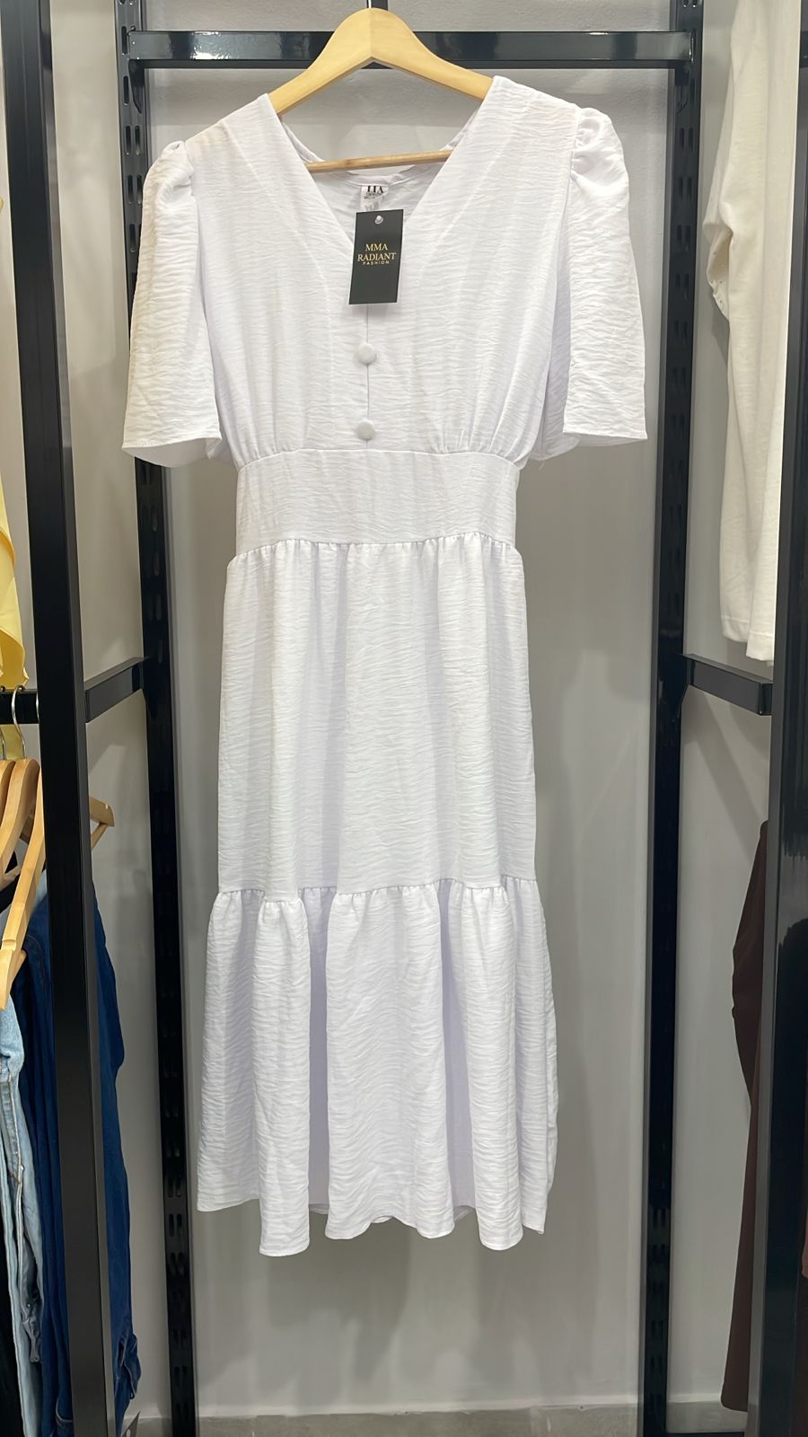 VESTIDO BRANCO PLUS SIZE