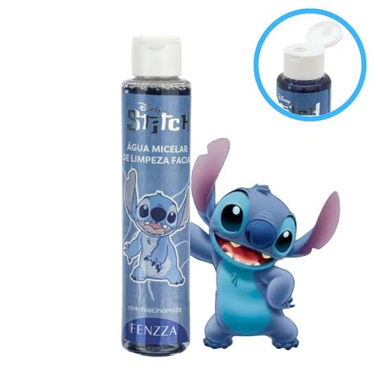 Água Micelar de limpeza facial disney stitch fenzza 120ml