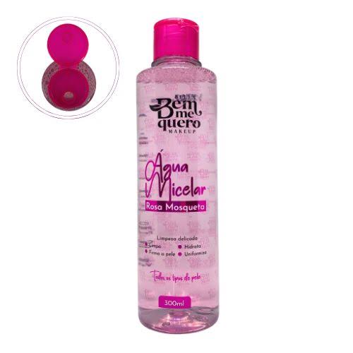 Água Micelar Rosa Mosqueta bem me quero Bella Makeup 