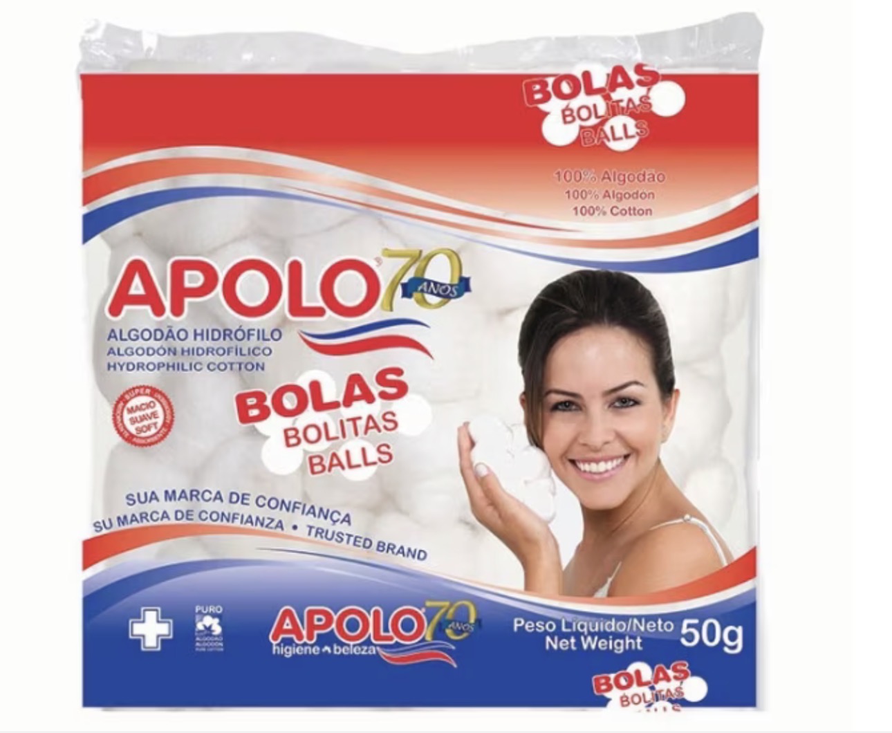 ALGODAO APOLO BOLA 50GR