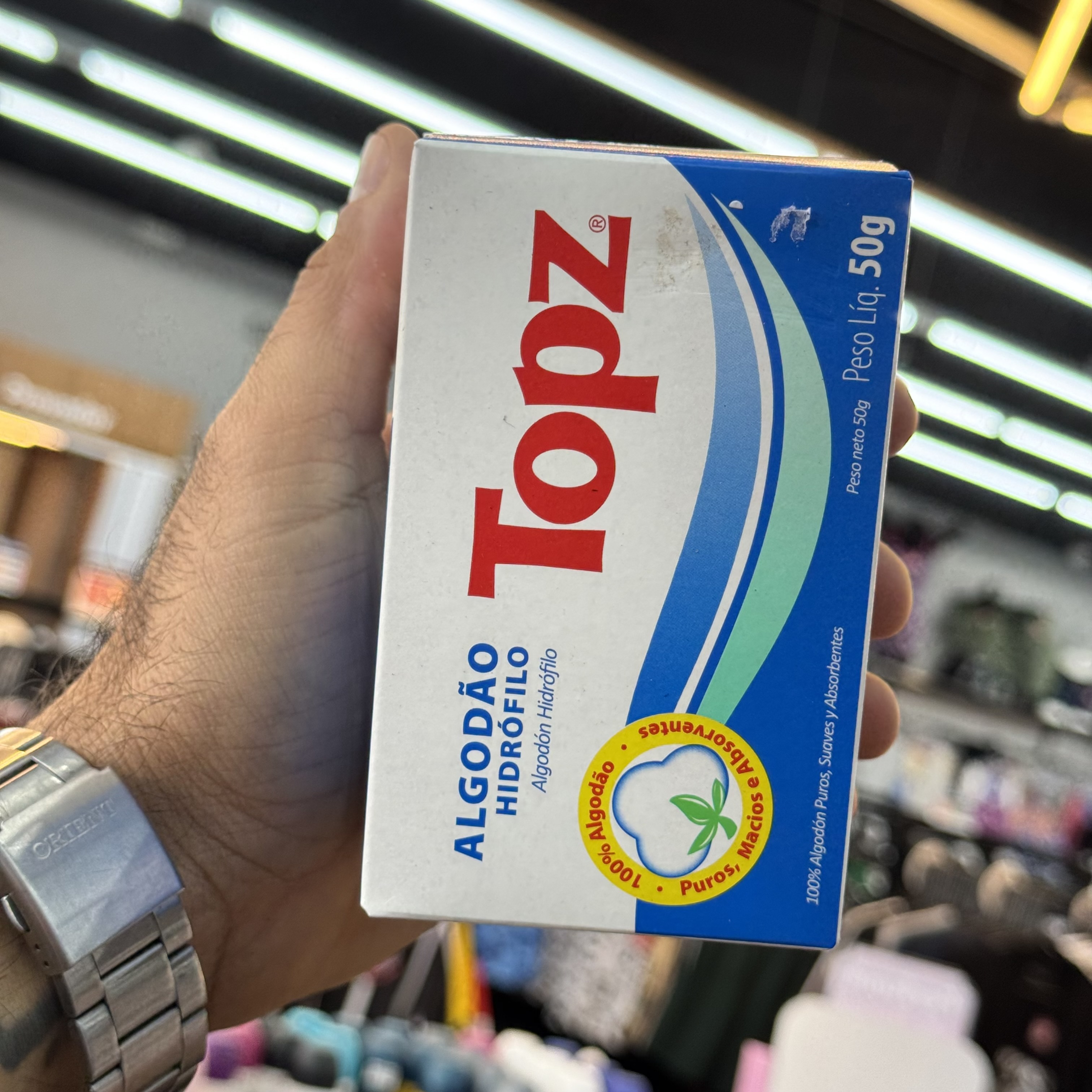 Algodão Topz Multiuso 50g