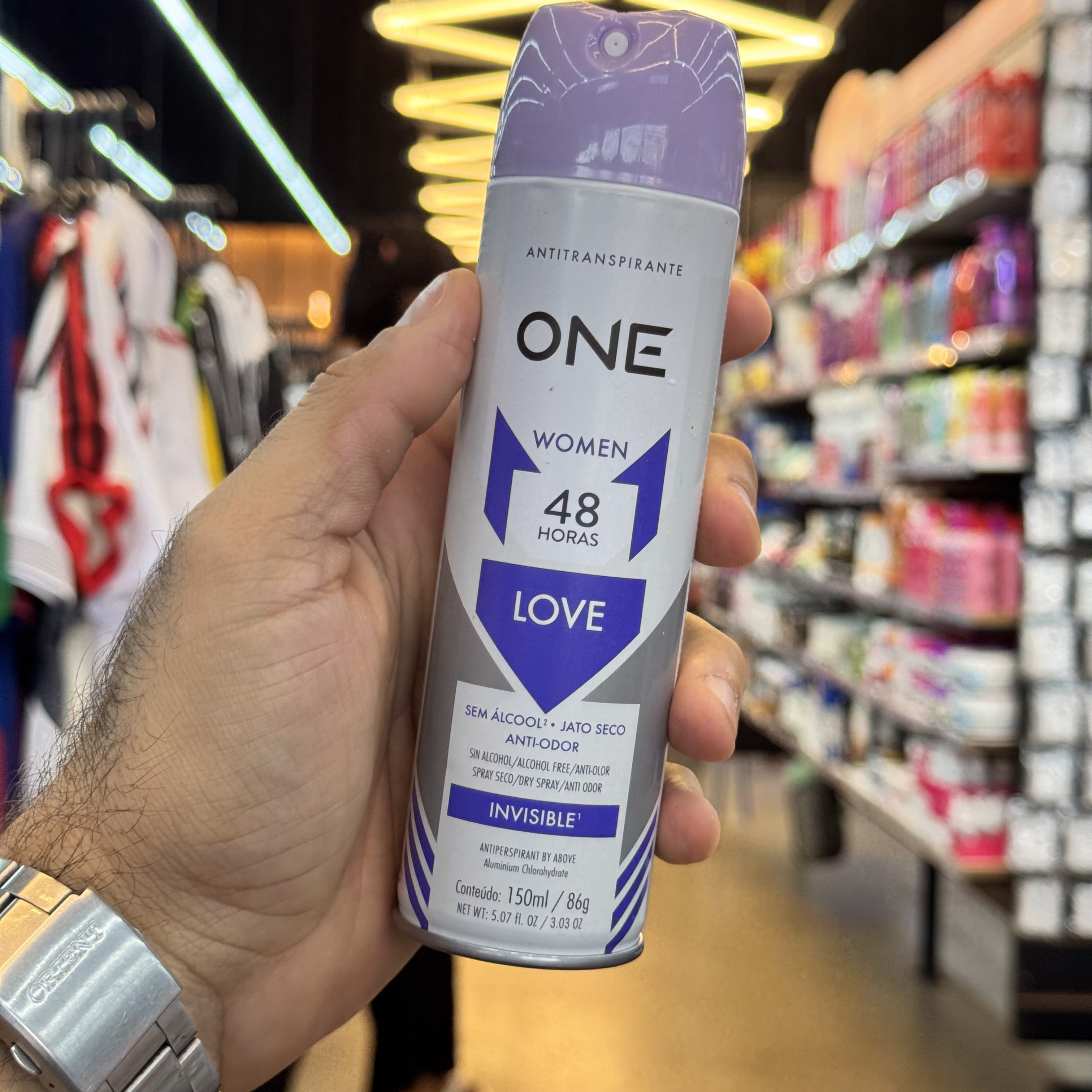Antitranspirante Aerosol Above One Women Love 150ml