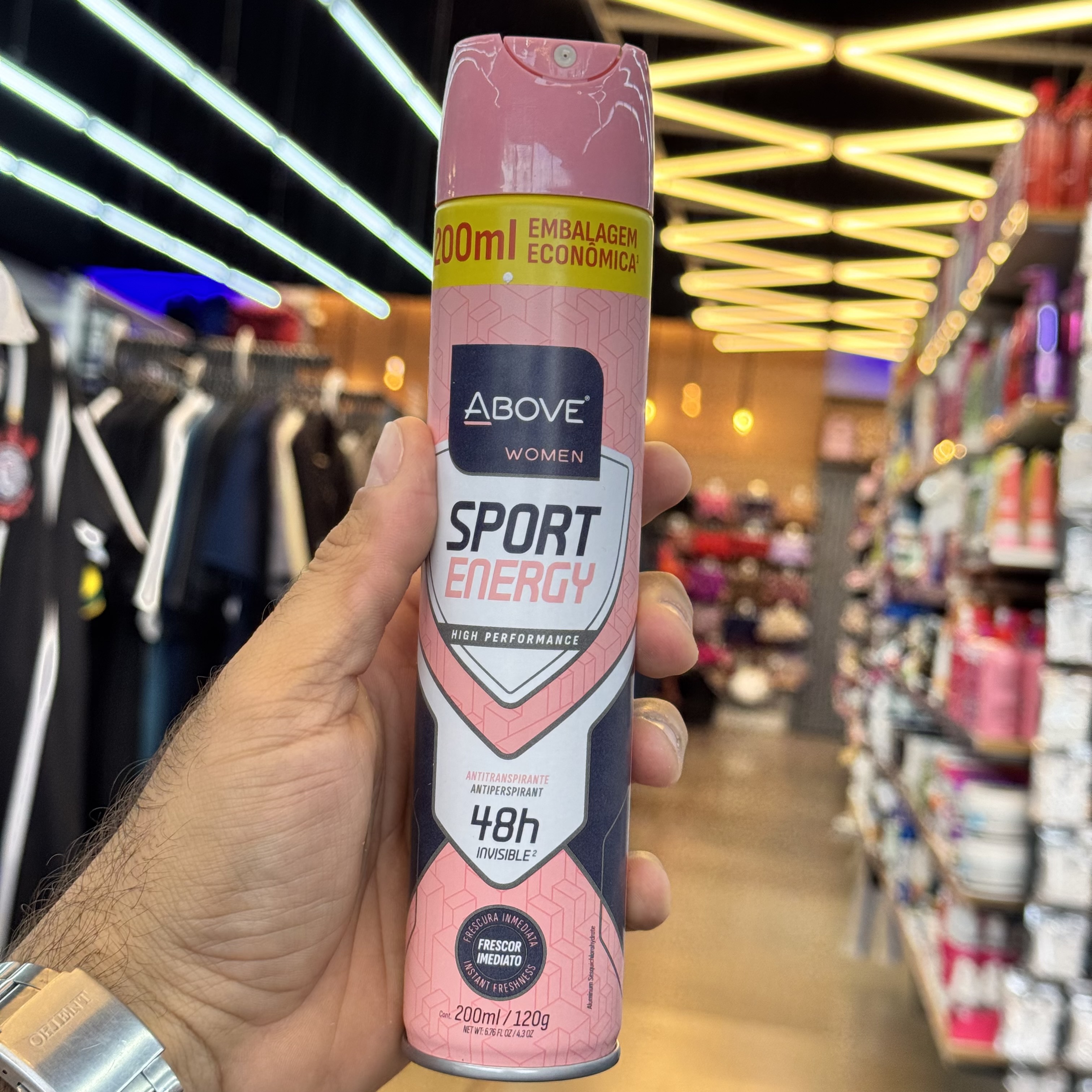 Antitranspirante Aerosol Above Women Sport Energy Candy 200ml