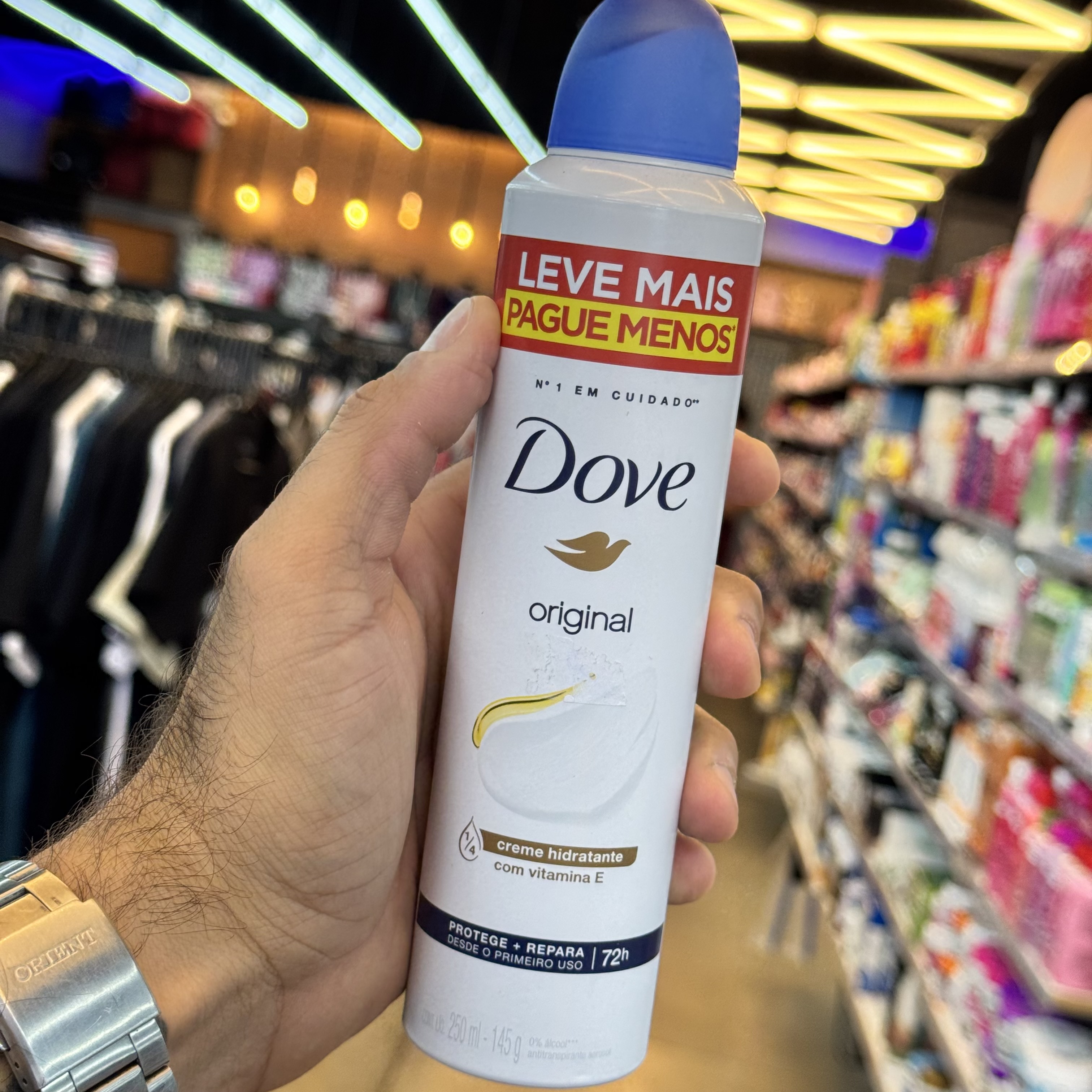 Antitranspirante Aerosol Dove Original 250ml