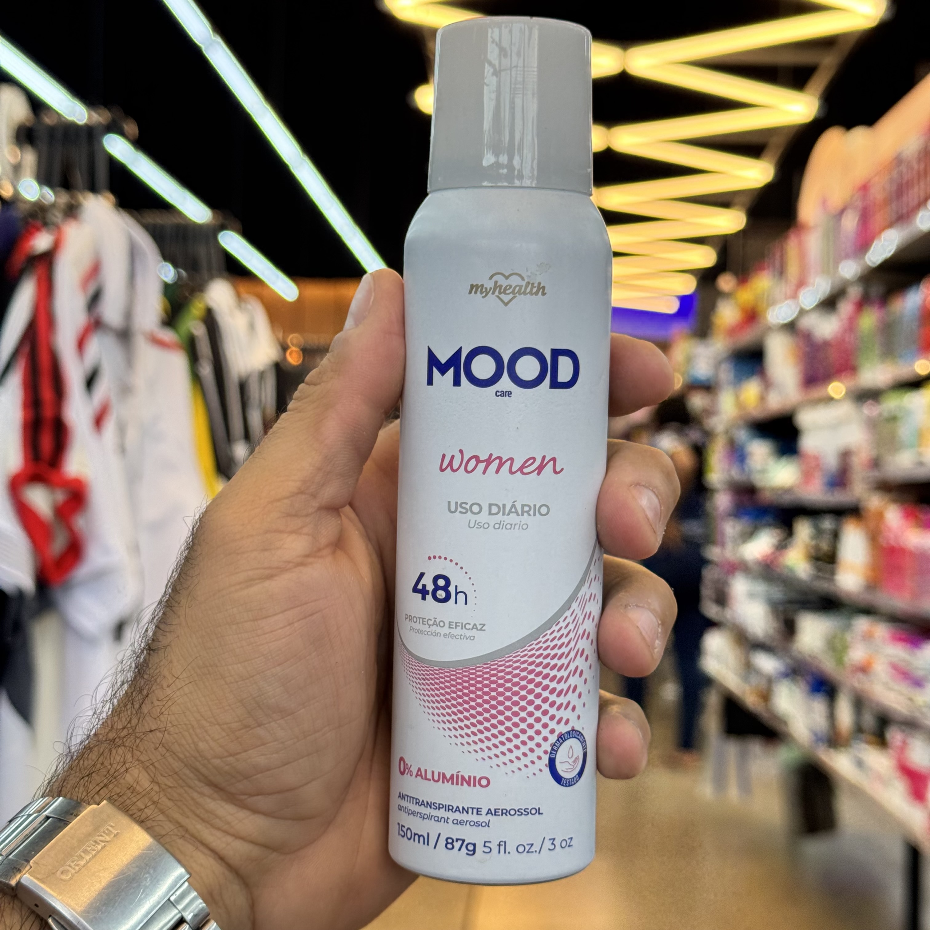 Antitranspirante Aerosol Mood Care Women Myhealth 150ml