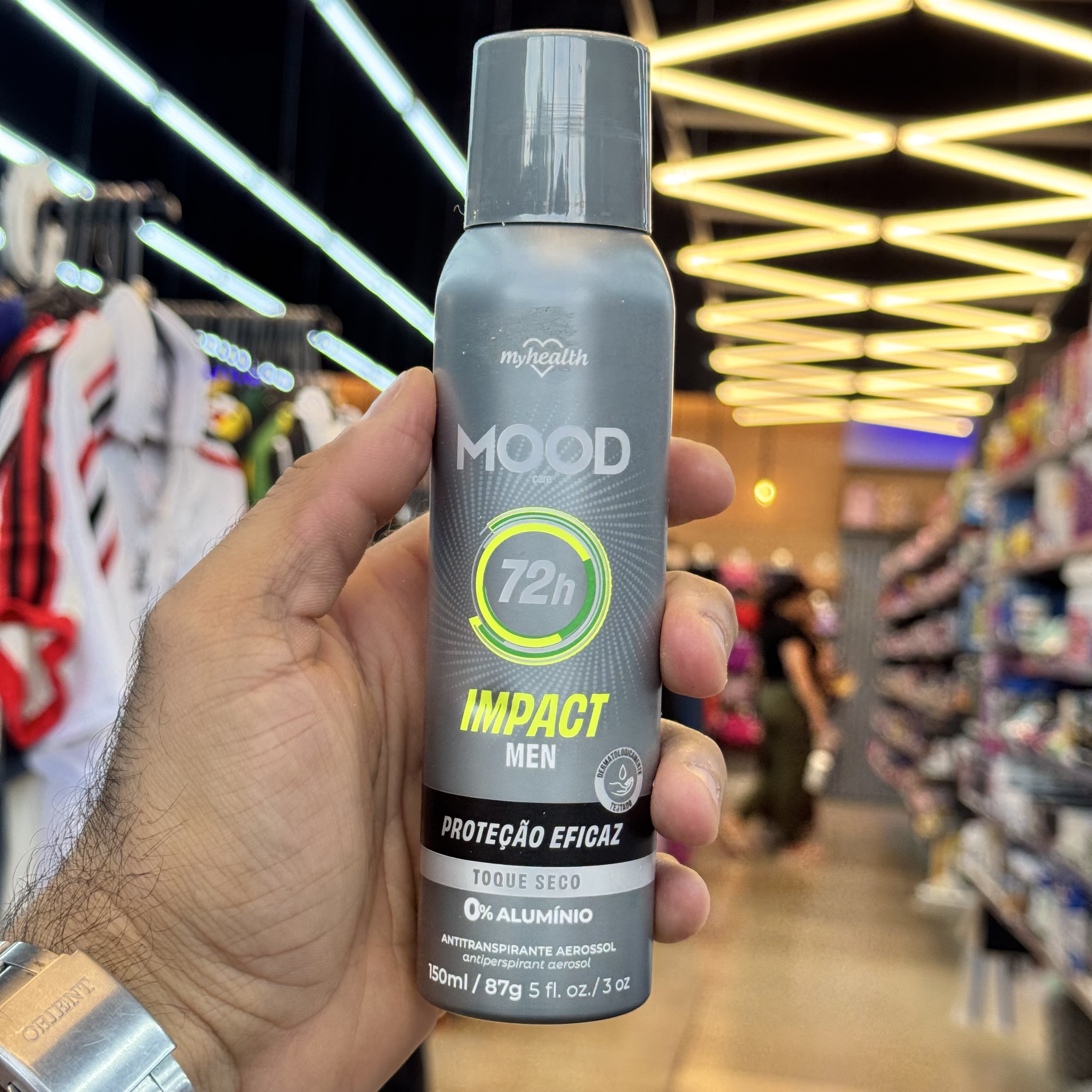 Antitranspirante Aerosol Mood Impact Men 150ml