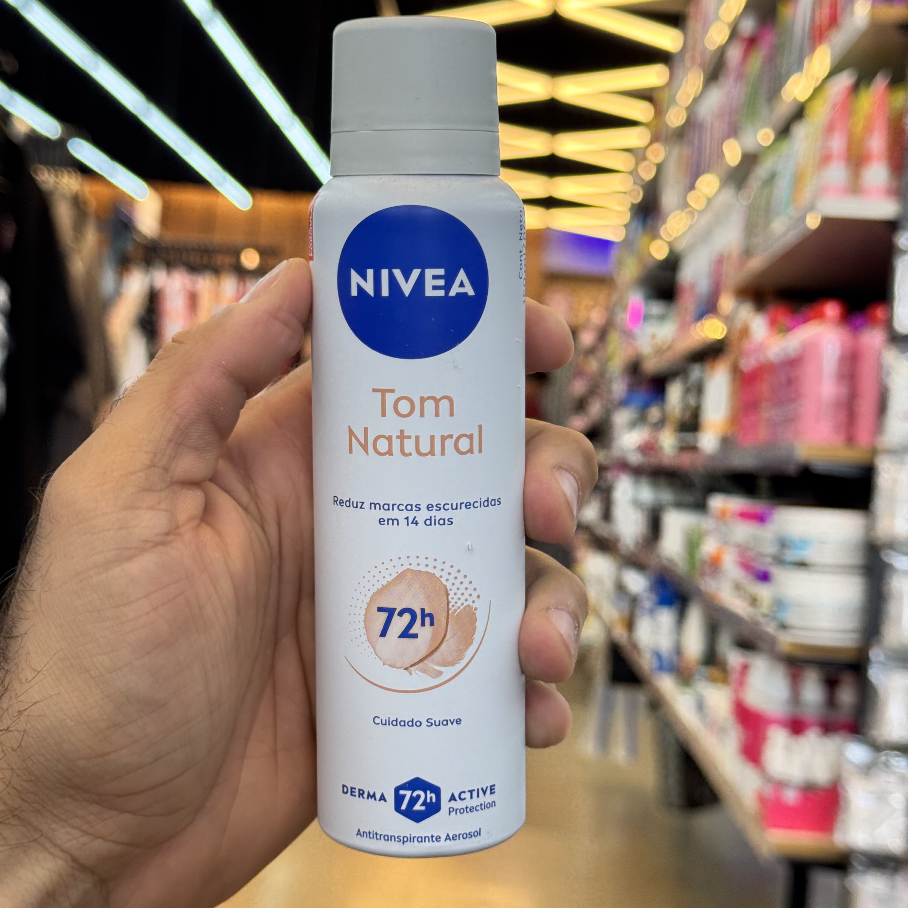 Antitranspirante Aerosol Nivea Dermo Clareador Tom Natural 