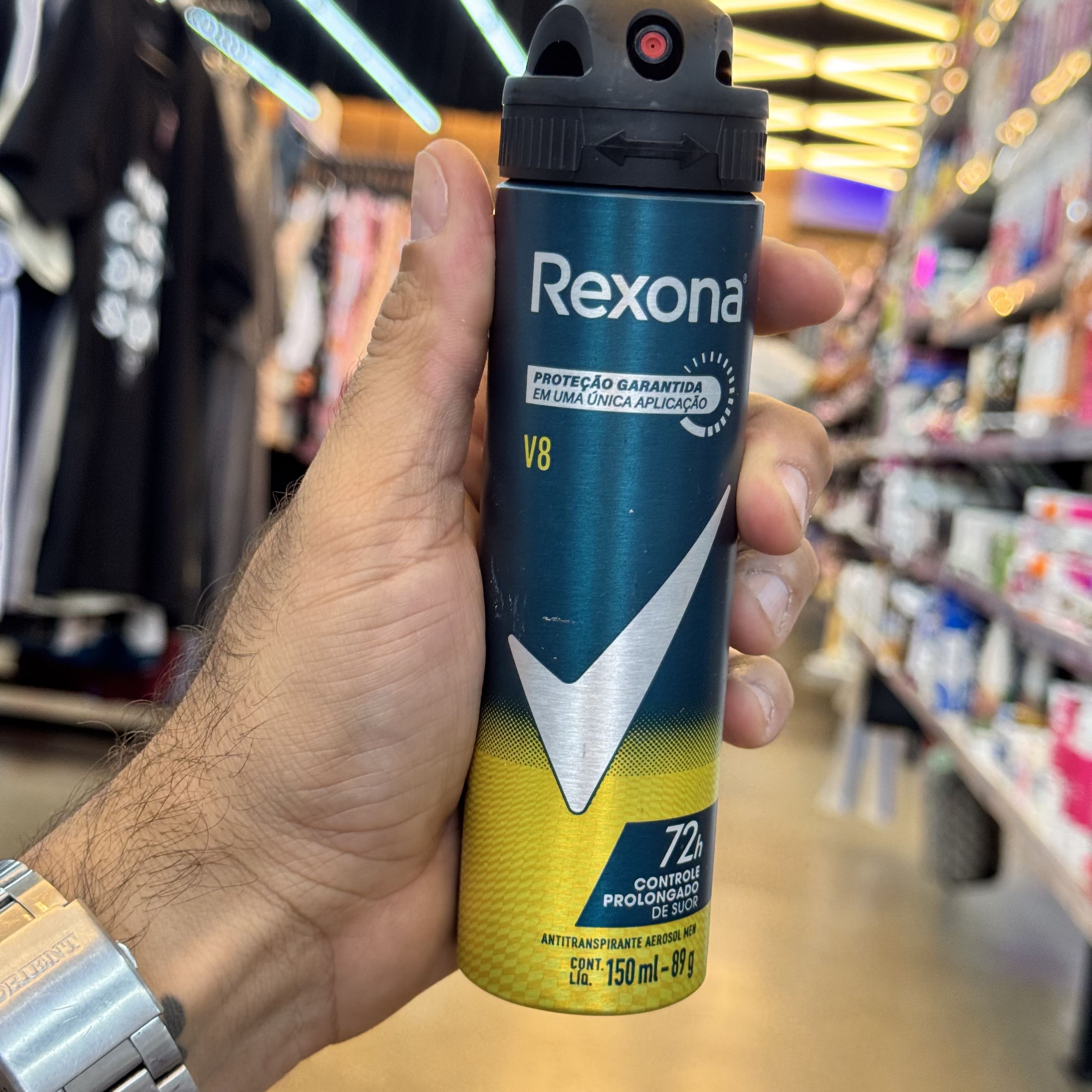 Antitranspirante Aerosol Rexona Men V8