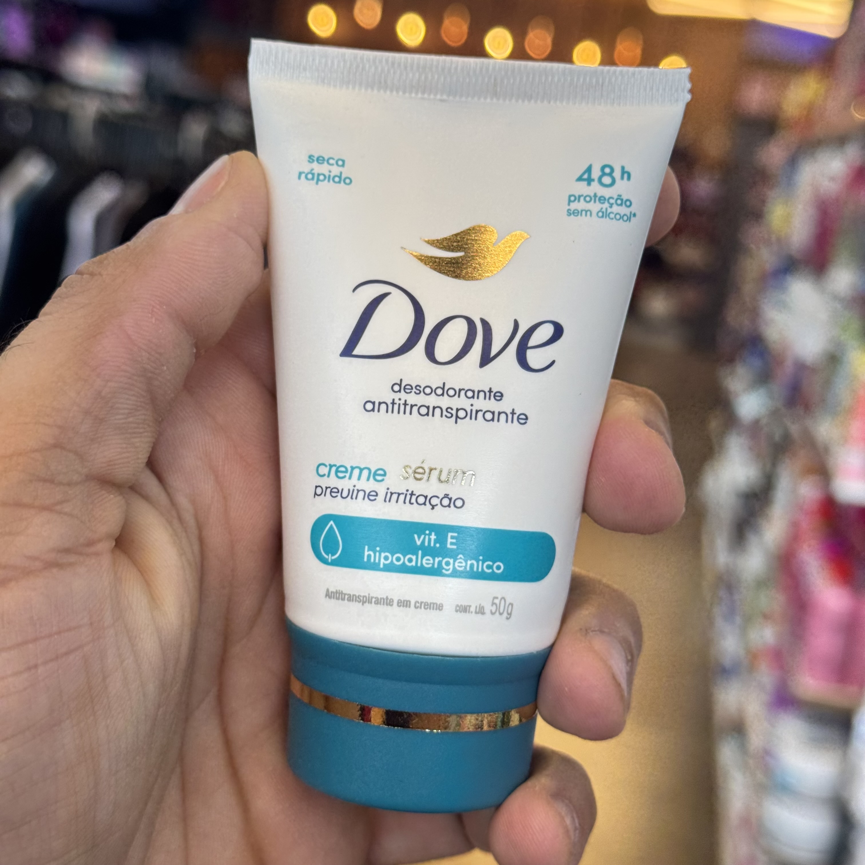 Antitranspirante Dove Creme Sérum Anti Irritação 50g