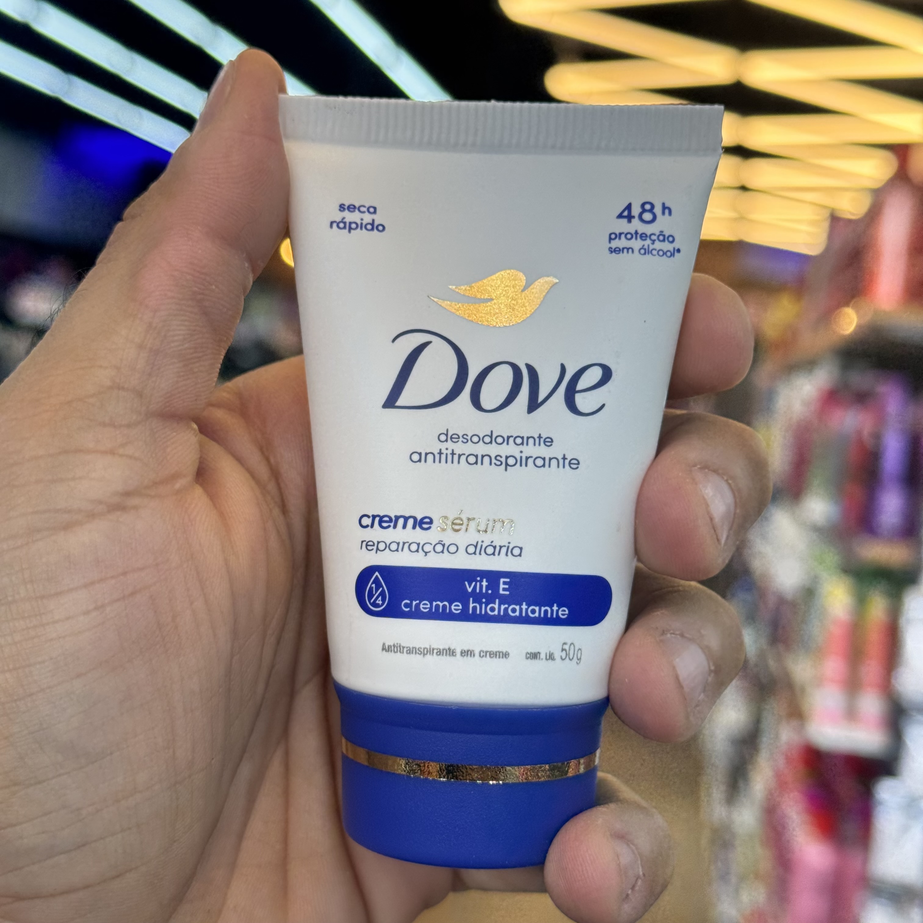 Antitranspirante Dove Creme Sérum Reparação Diária 50g