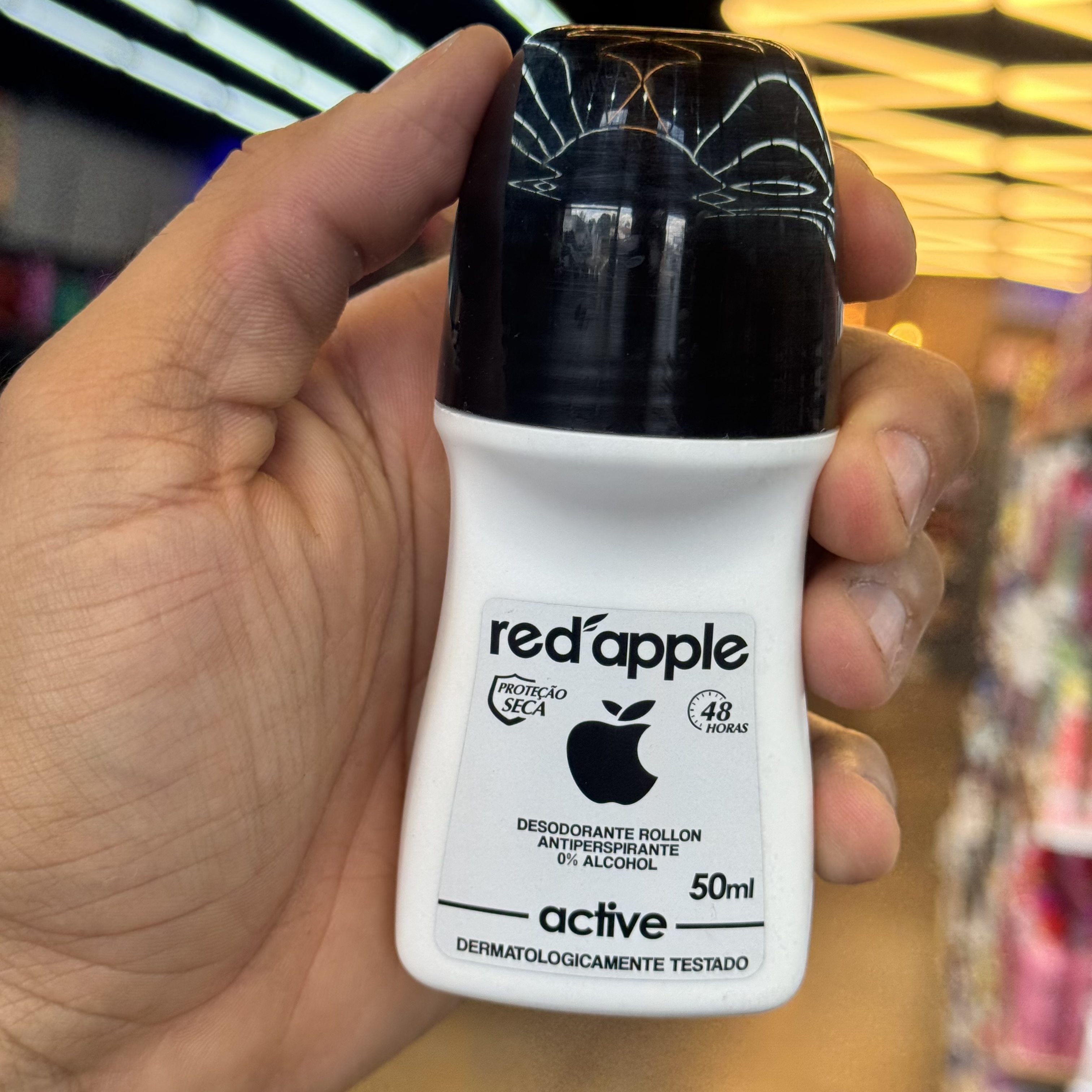 Antitranspirante Rollon Red Apple Active 50ml