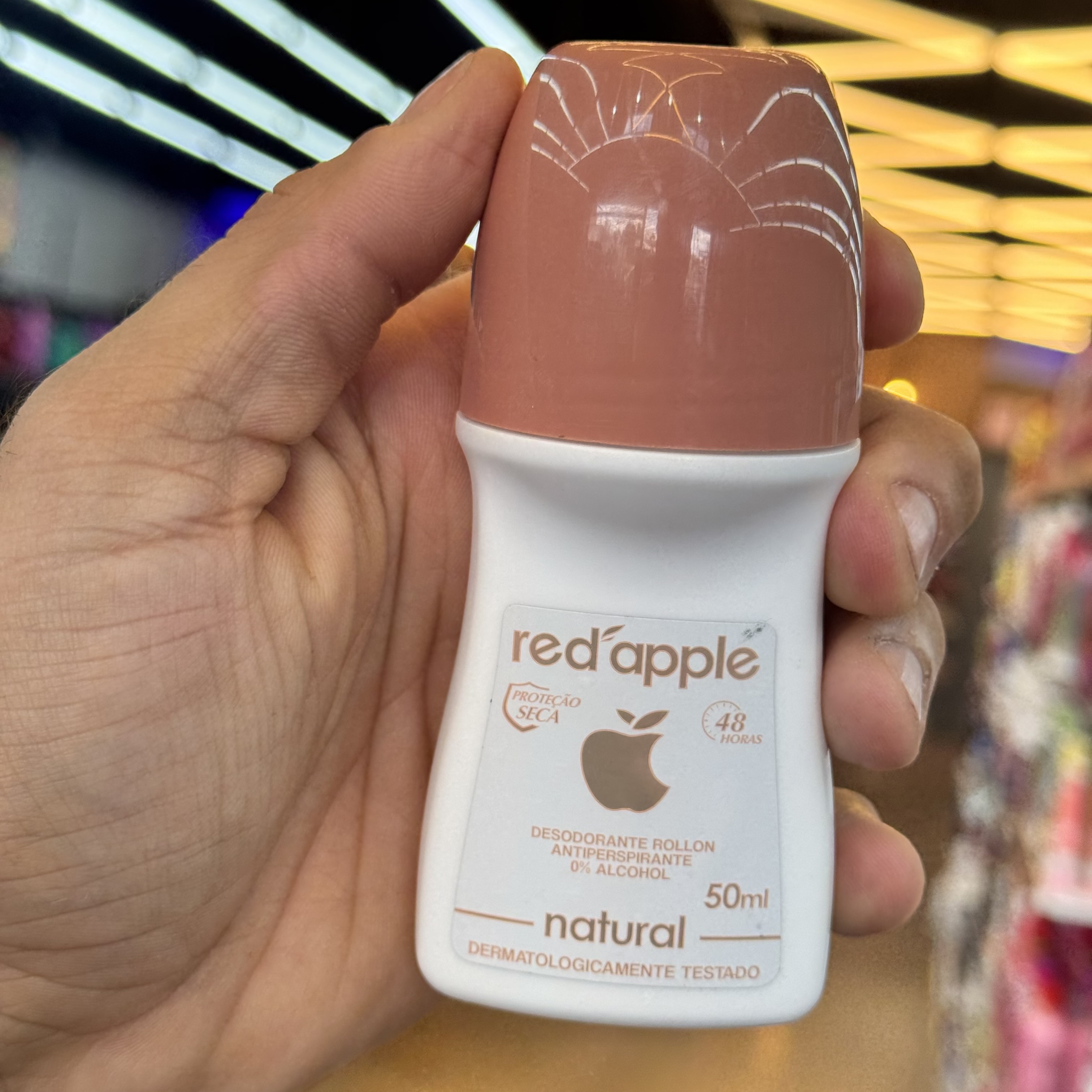 Antitranspirante Rollon Red Apple Natural 50ml