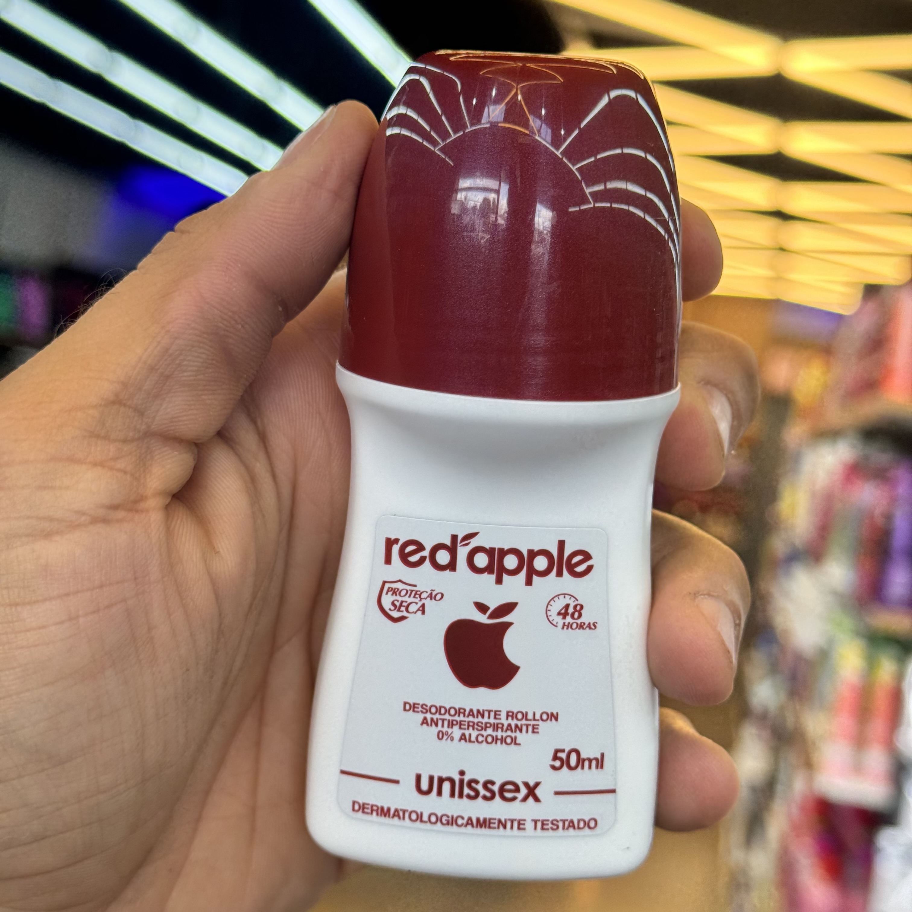 Antitranspirante Rollon Red Unissex 50ml