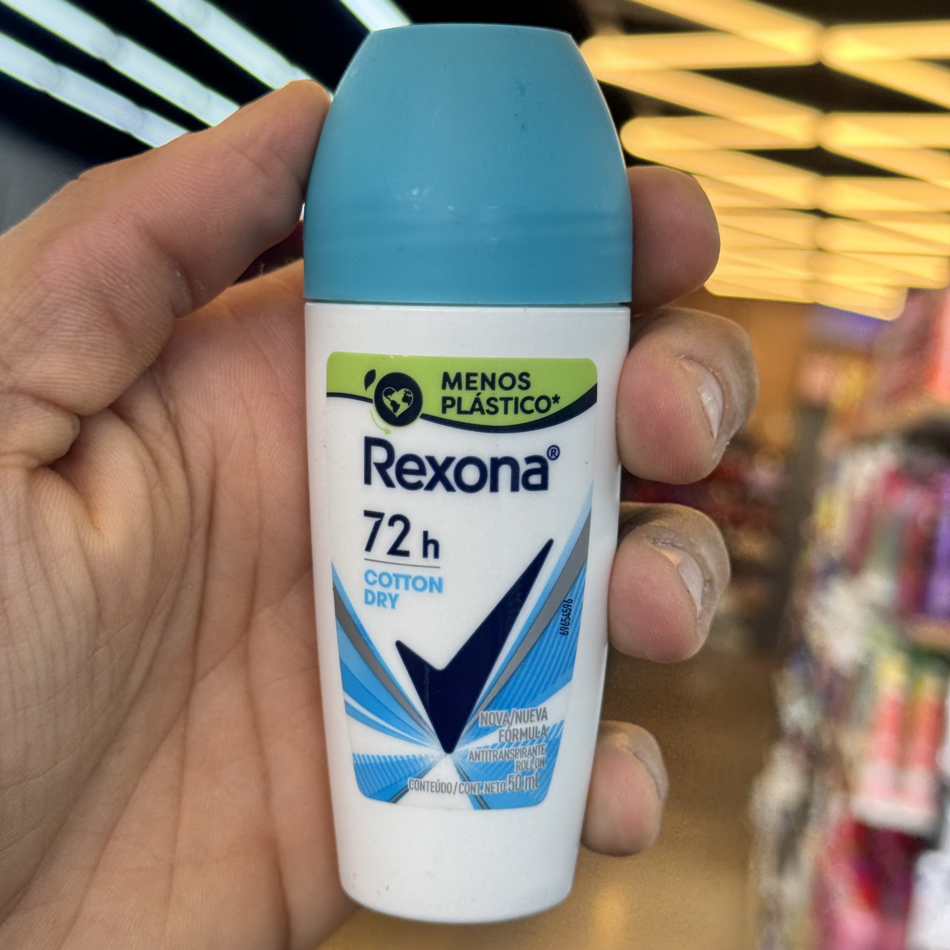 Antitranspirante Rollon Rexona Cotton Dry 50ml