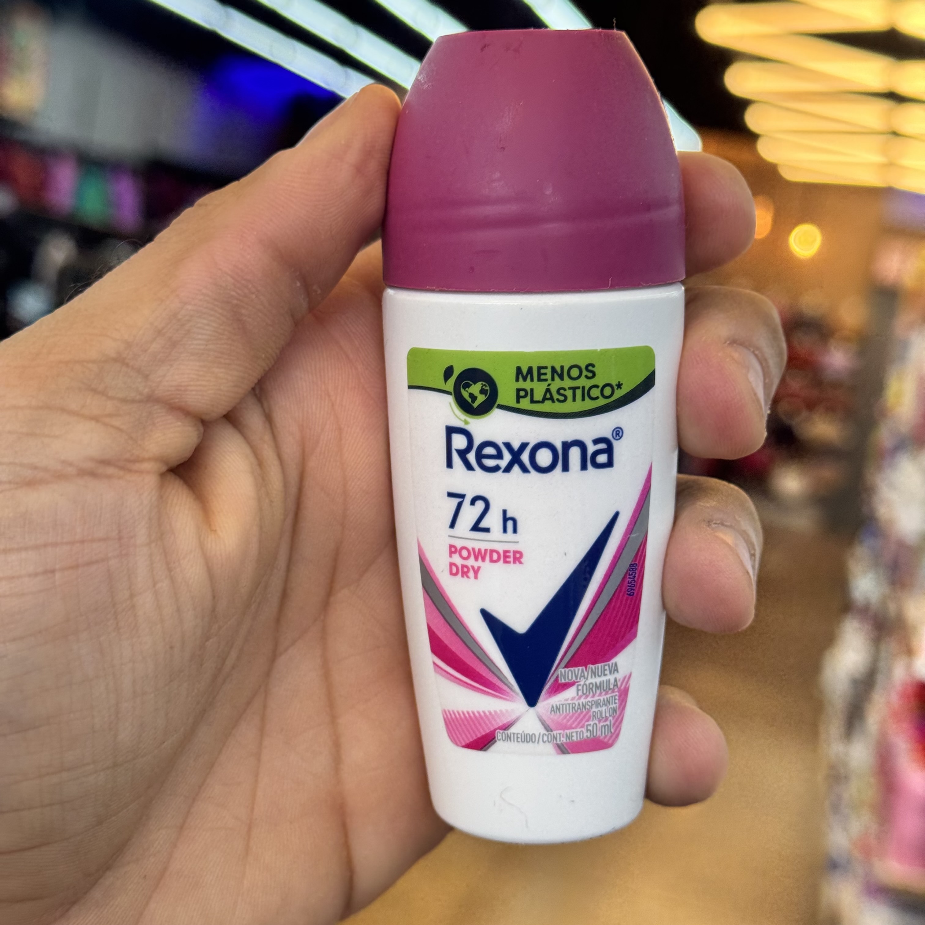 Antitranspirante Rollon Rexona Powder Dry 50ml