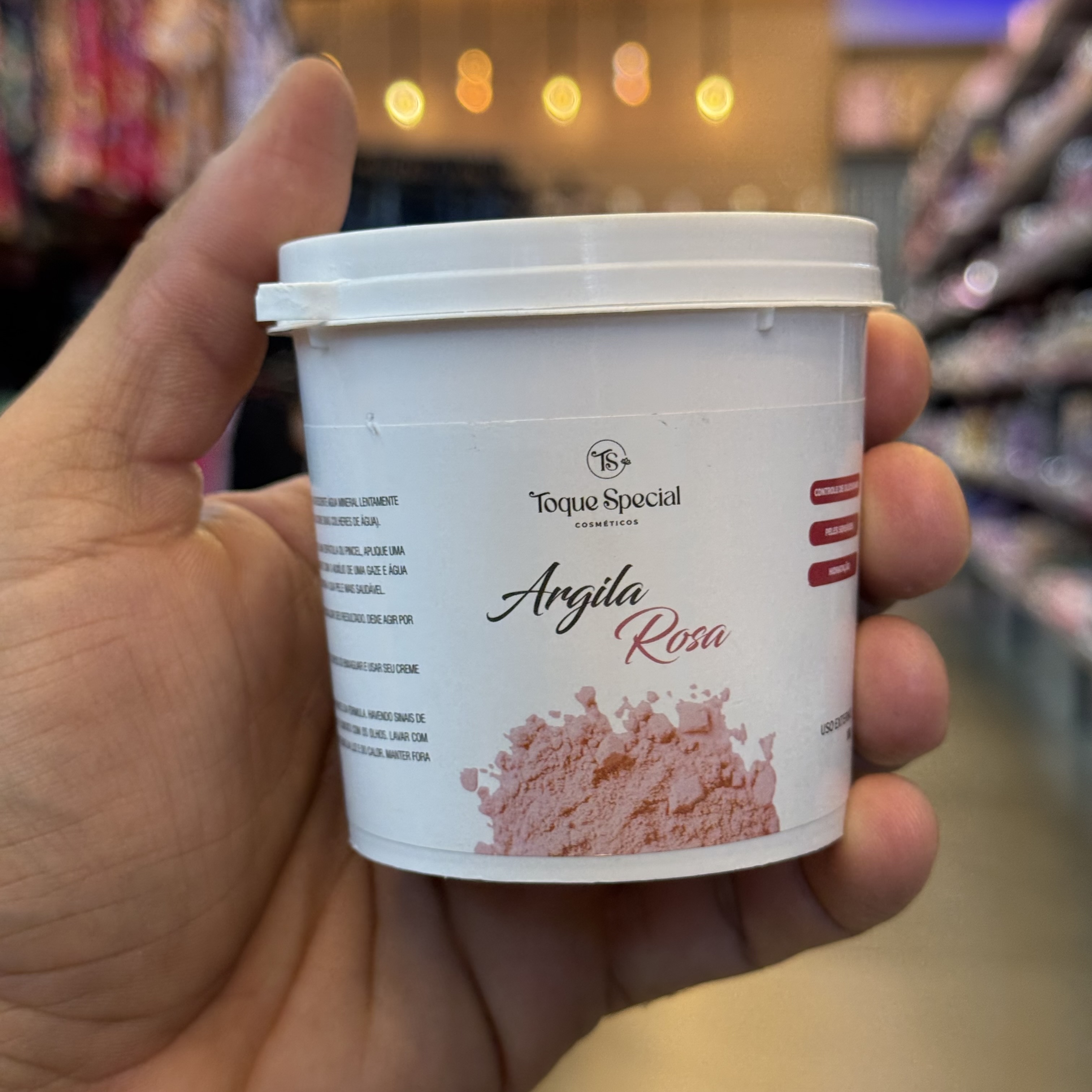 Argila em Po Rosa Toque Special 