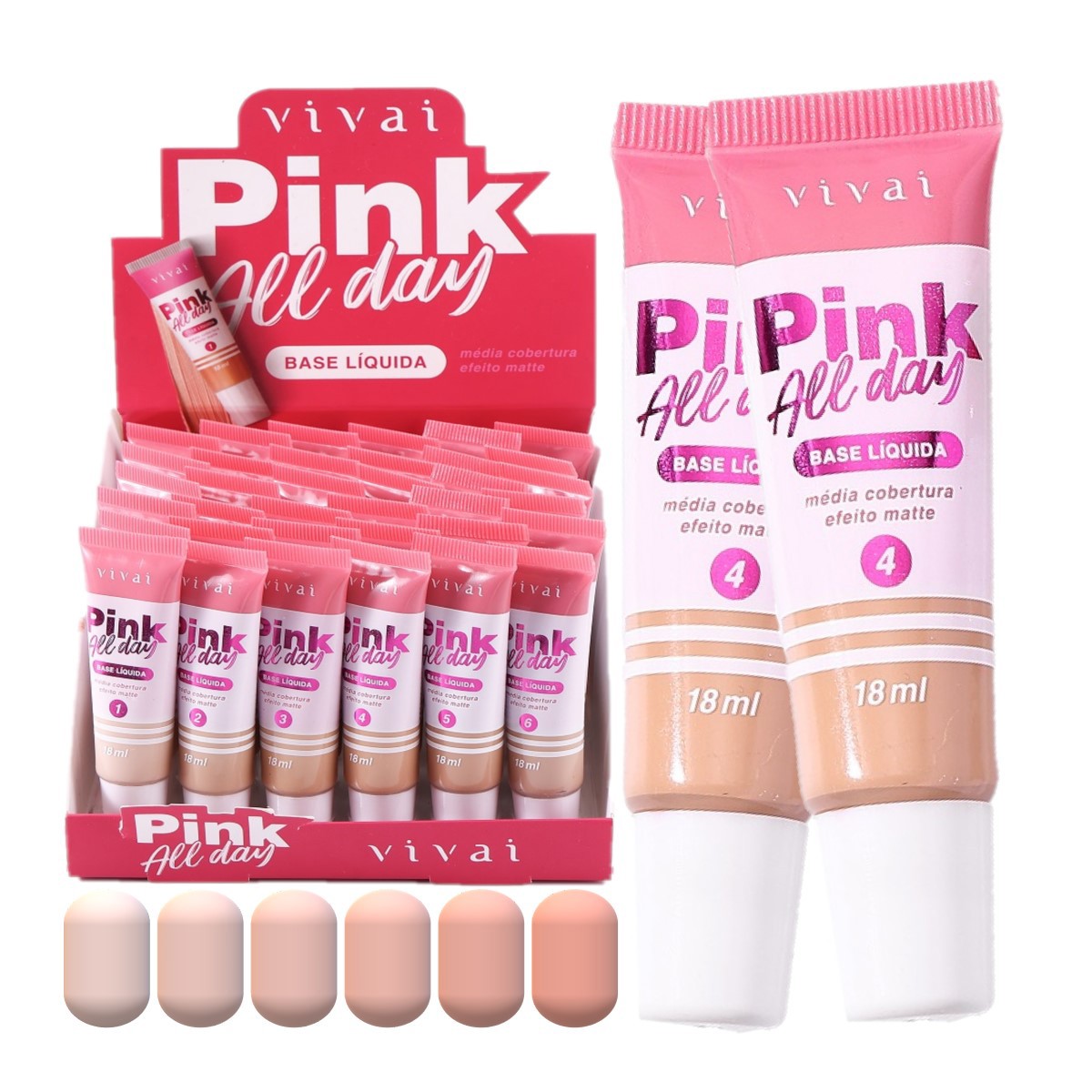 Base Liquida All Day Matte 18ml