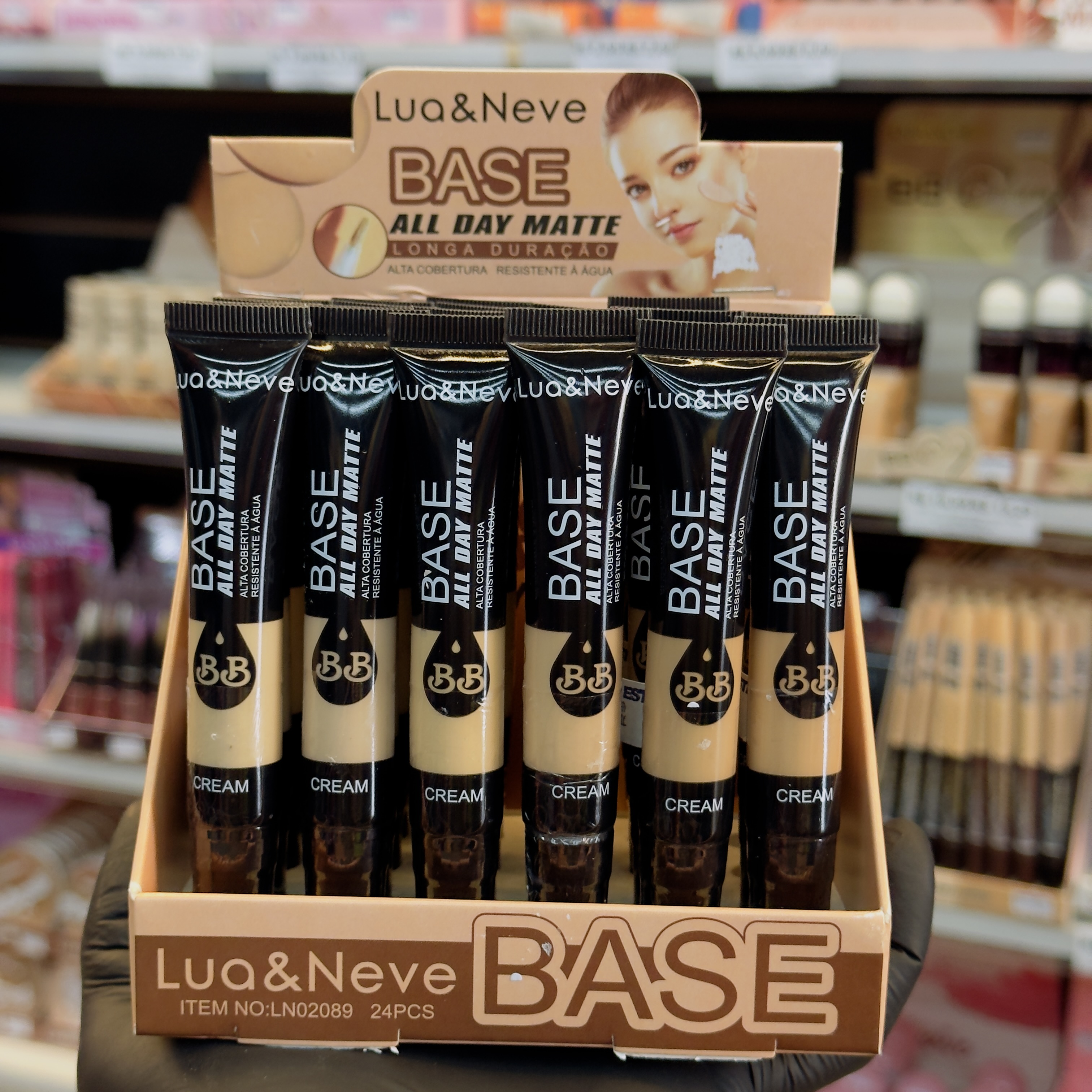 Base liquida matte all day lua&neve ln02089
