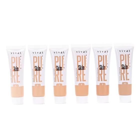 Base Líquida Matte Pure Skin Vivai 1108.1.1