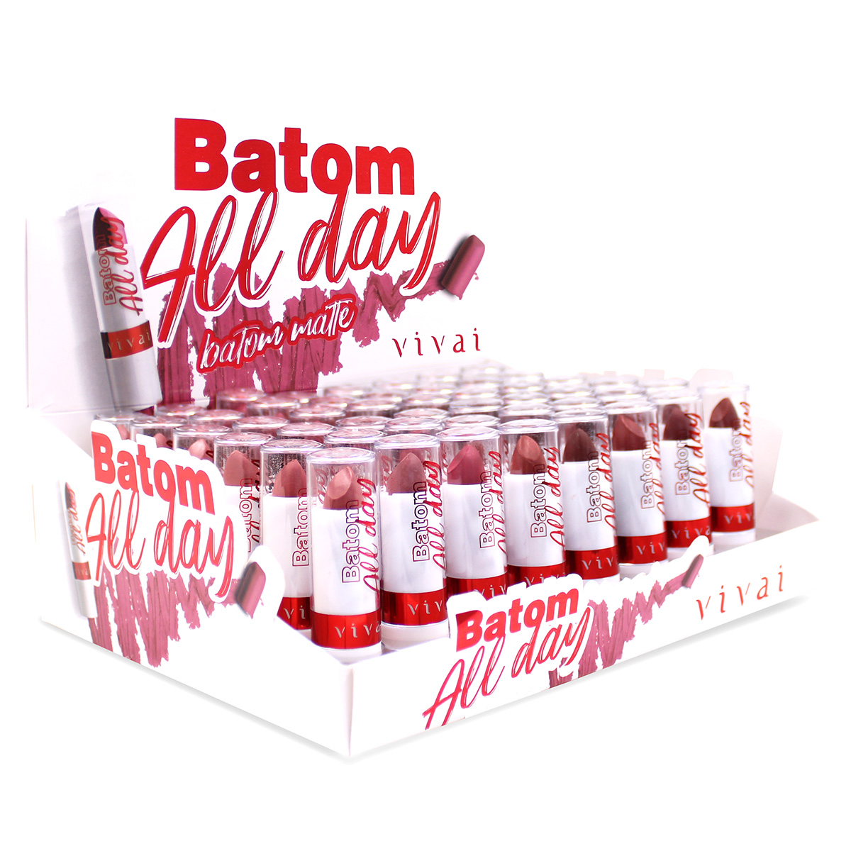 Batom matte All Day Nude VIVAI 3114.1.2