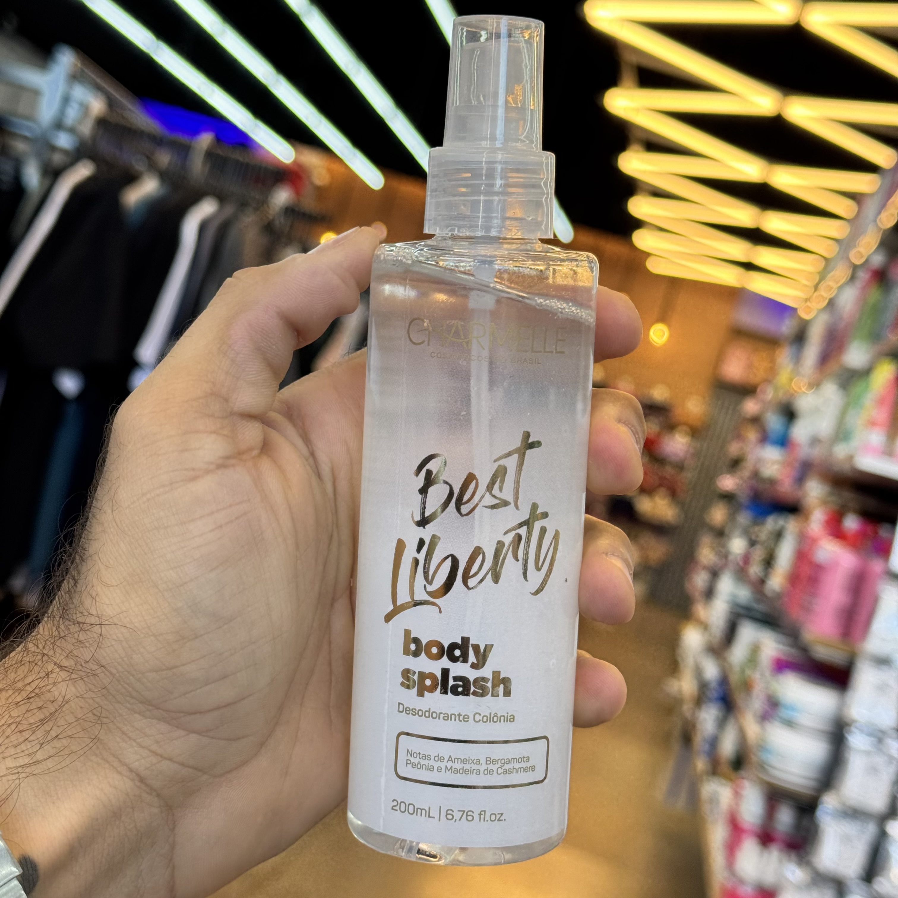 Body Splash Best Liberty charmelle 200ml
