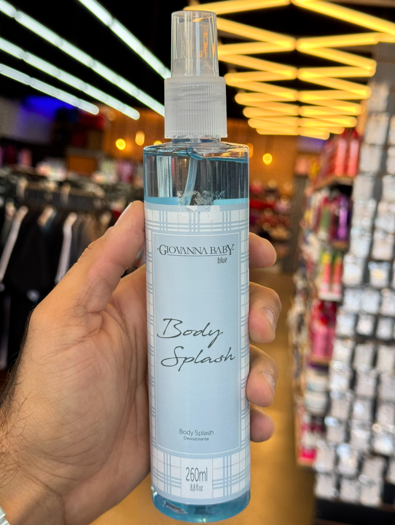 Body Splash Desodorante Blue Giovanna Baby 260ml