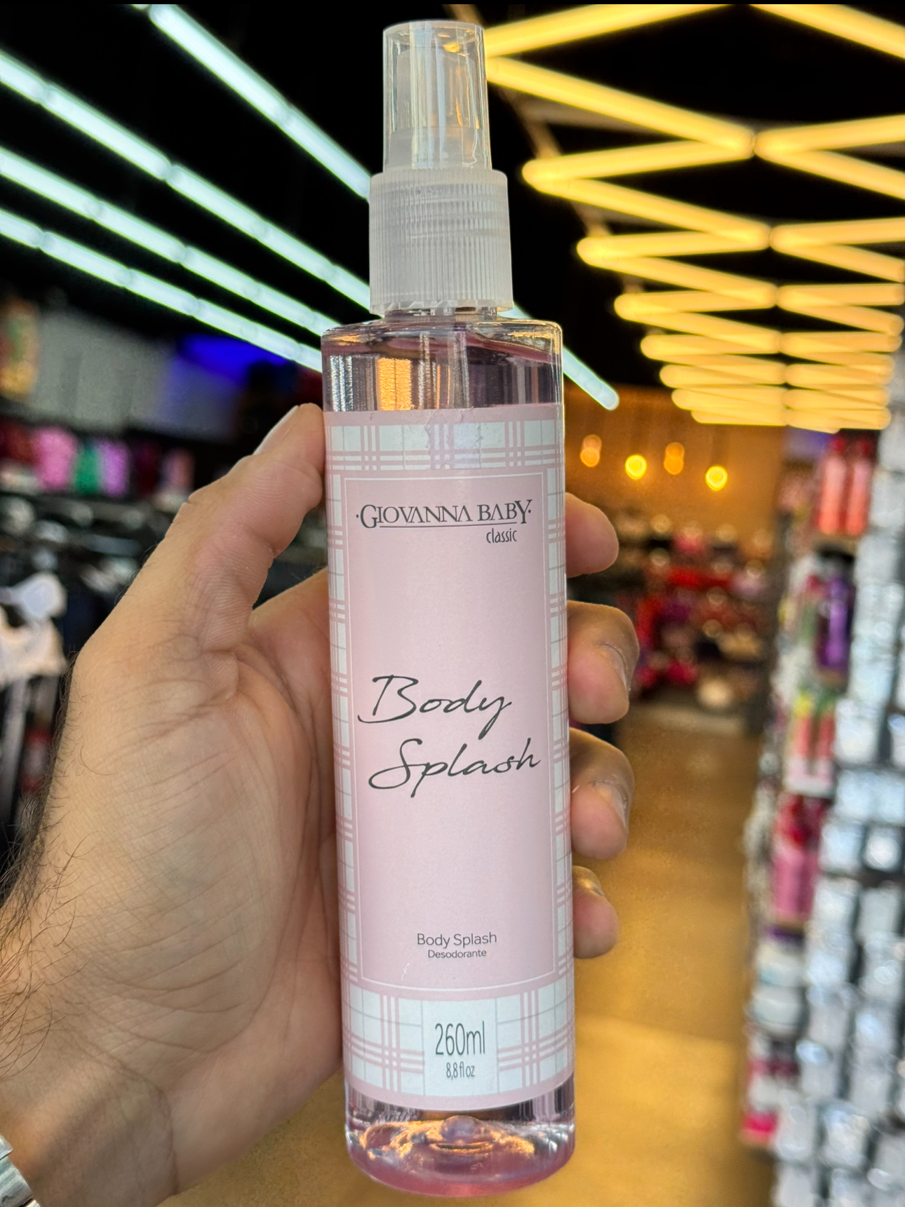 Body Splash Desodorante Classic Giovanna Baby 260ml