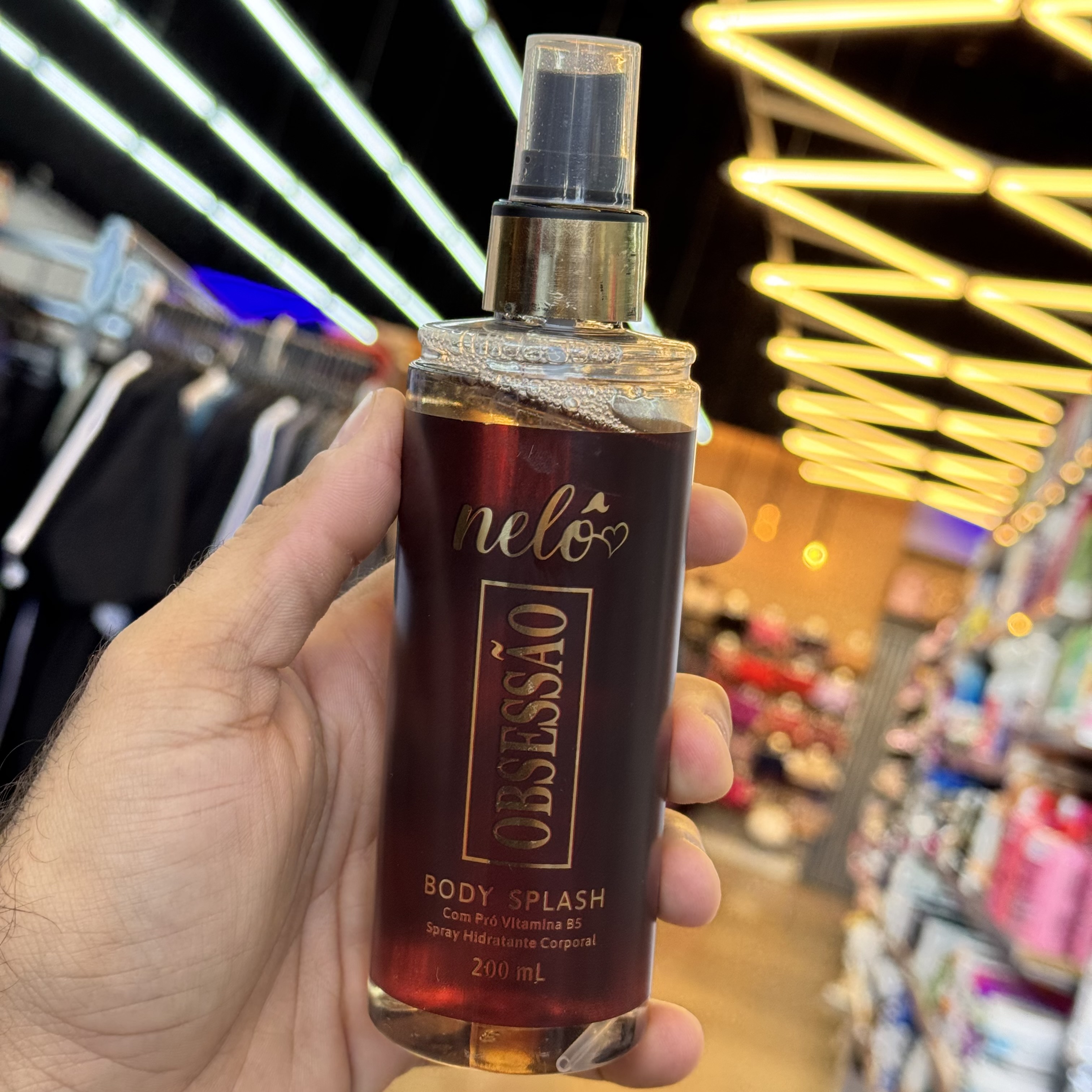 Body Splash OBSESSAO Nelo 200ml