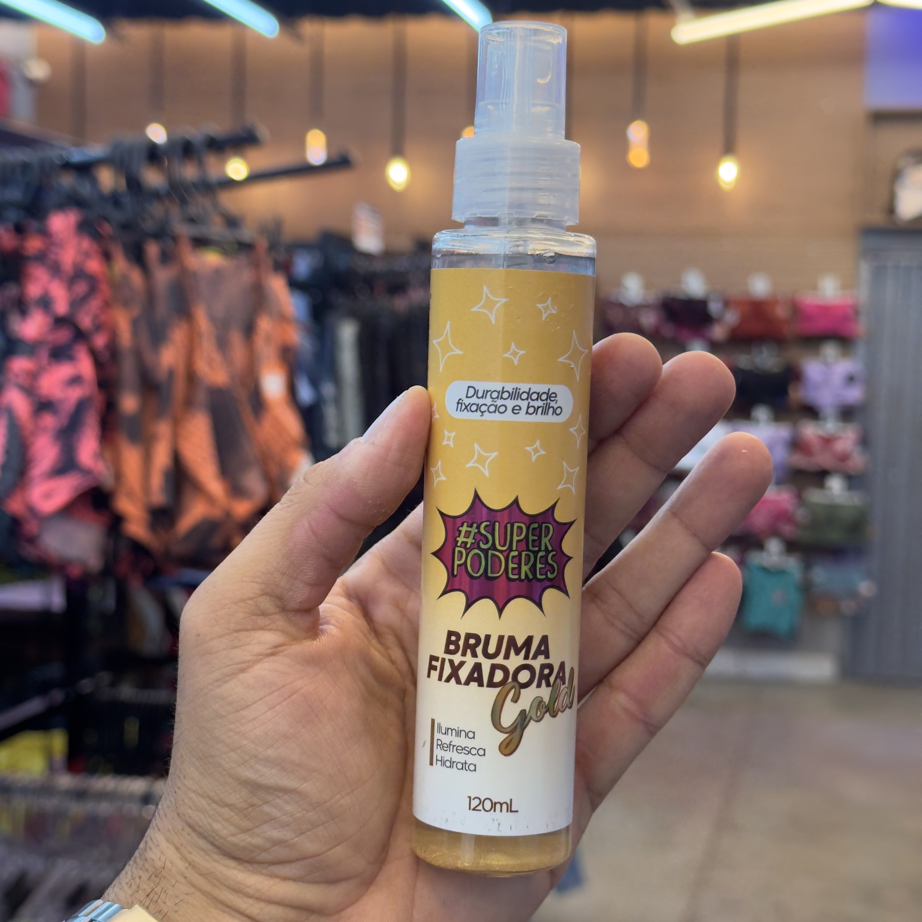Bruma fixadora gold super poderes 120ml bfsp02