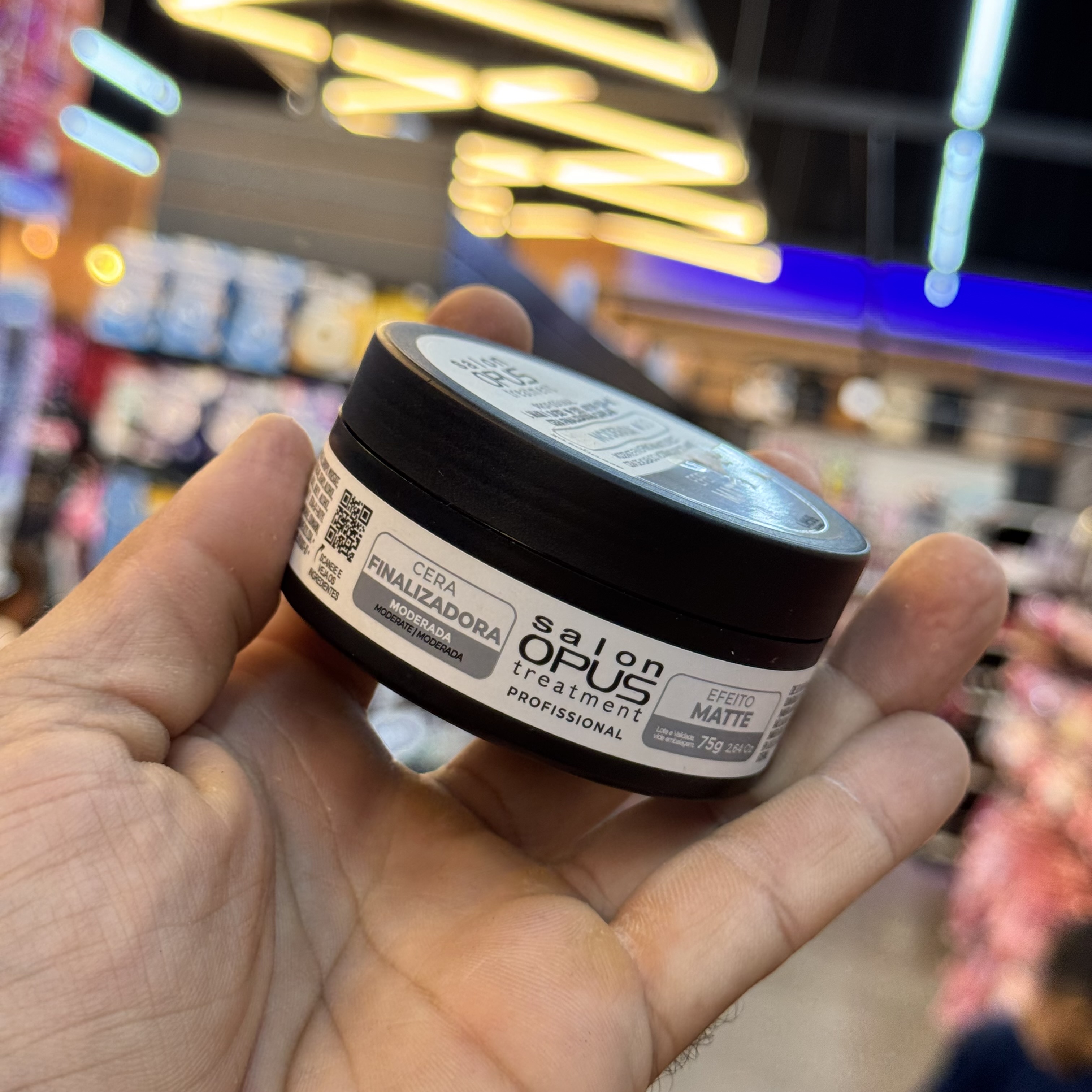 CERA CAPILAR SALON OPUS MODERADA MATTE 75g