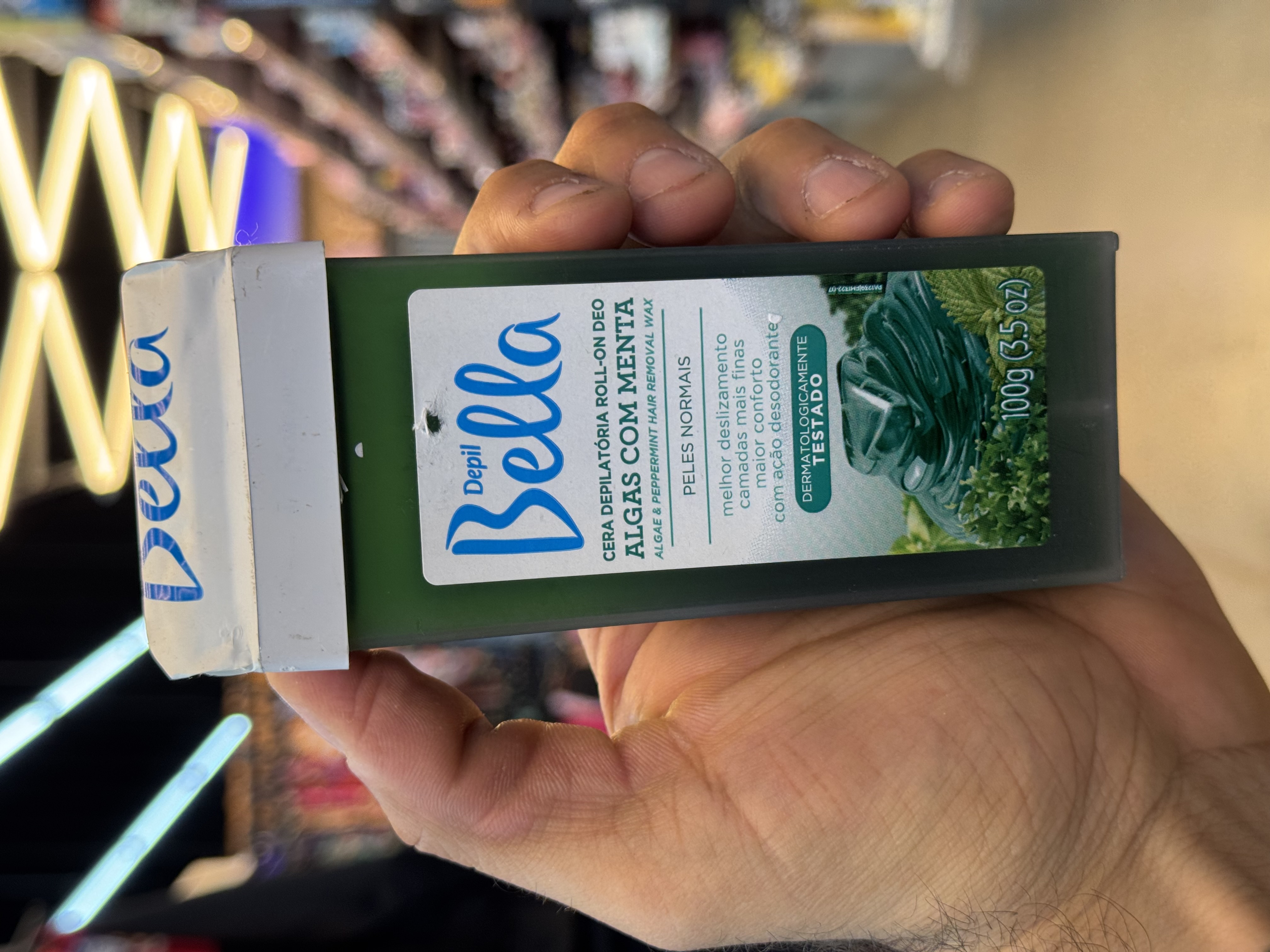 CERA DEPILATORIA DEPILBELLA ROLLON ALGAS 1X100GR