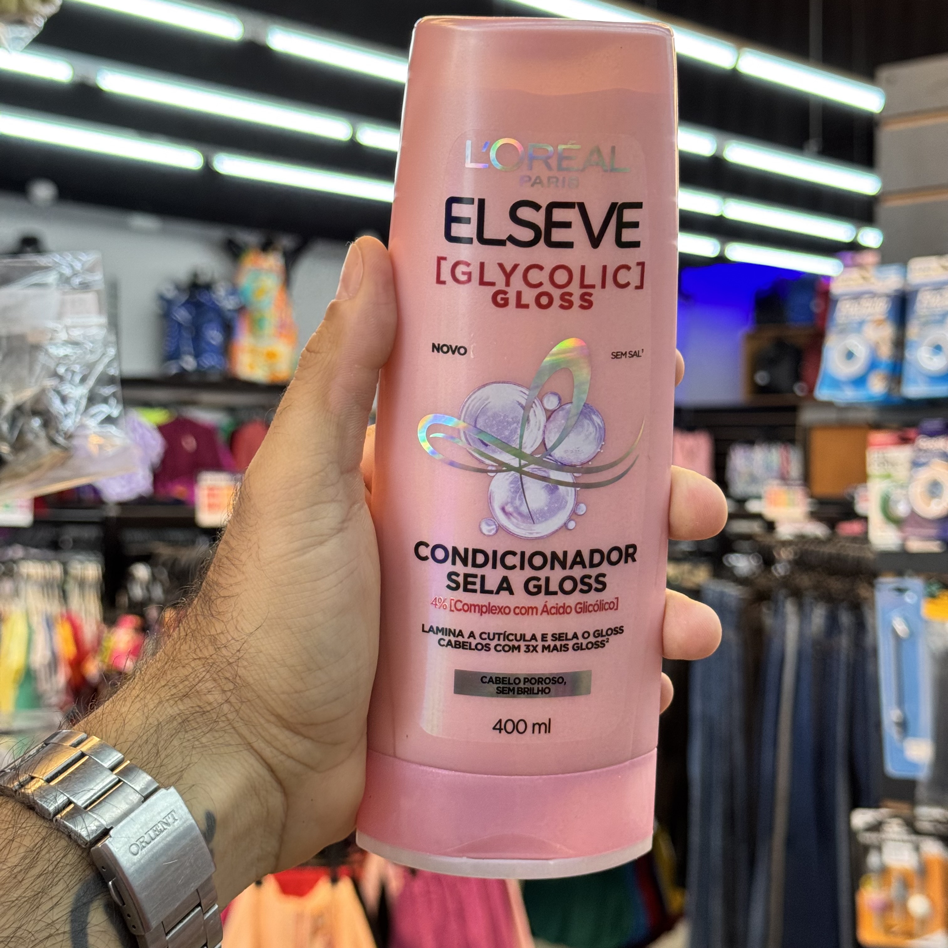 Condicionador Elseve L´Oreal Paris Glycolic Gloss 400ml