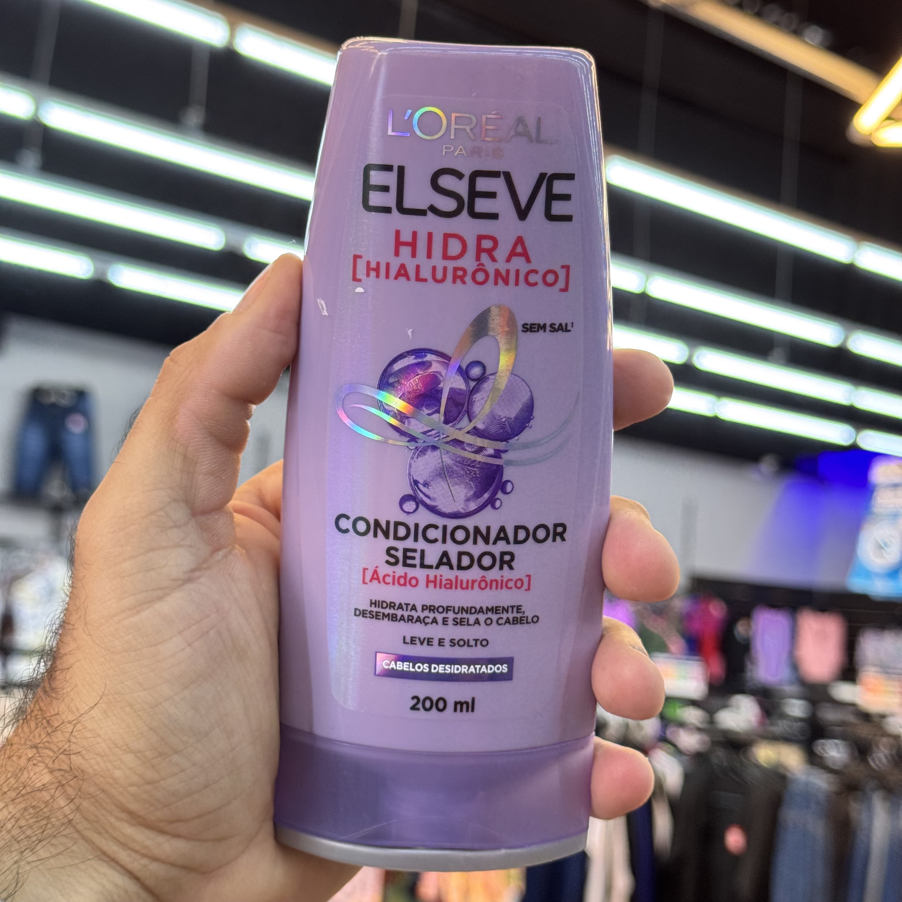Condicionador Elseve L´Oreal Paris Hidra Hialurônico 200ml