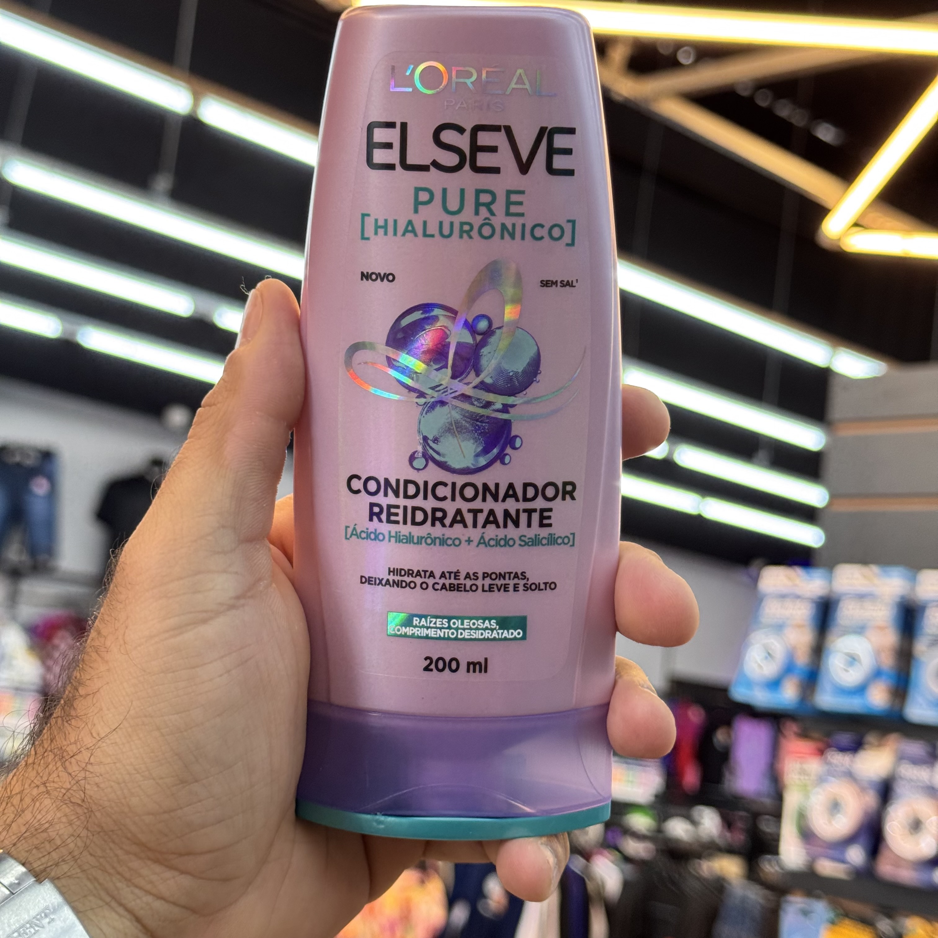 Condicionador Elseve L´Oreal Paris Pure Hialurônico 200ml