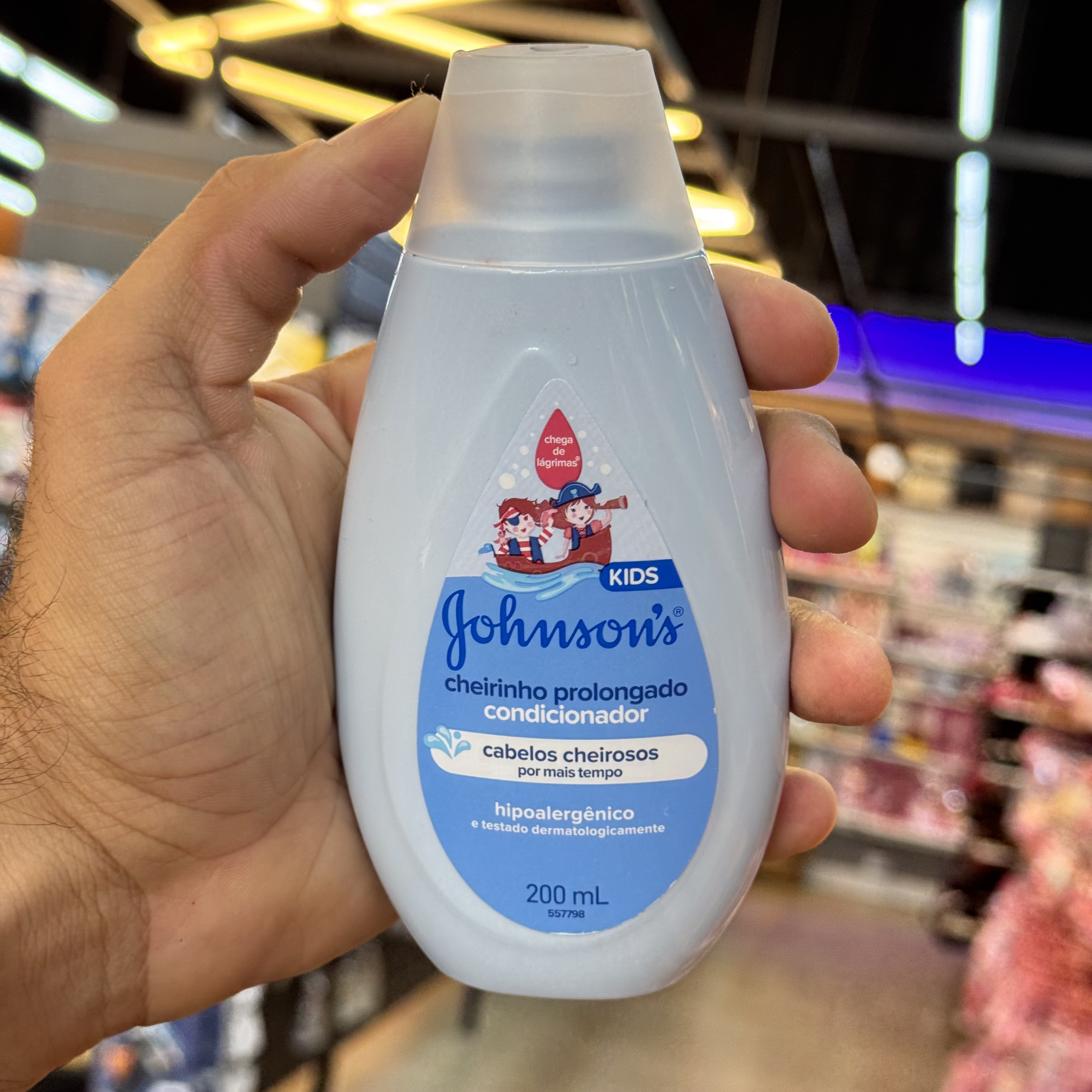 Condicionador Infantil Johnson´s Baby Cheirinho Prolongado 200ml