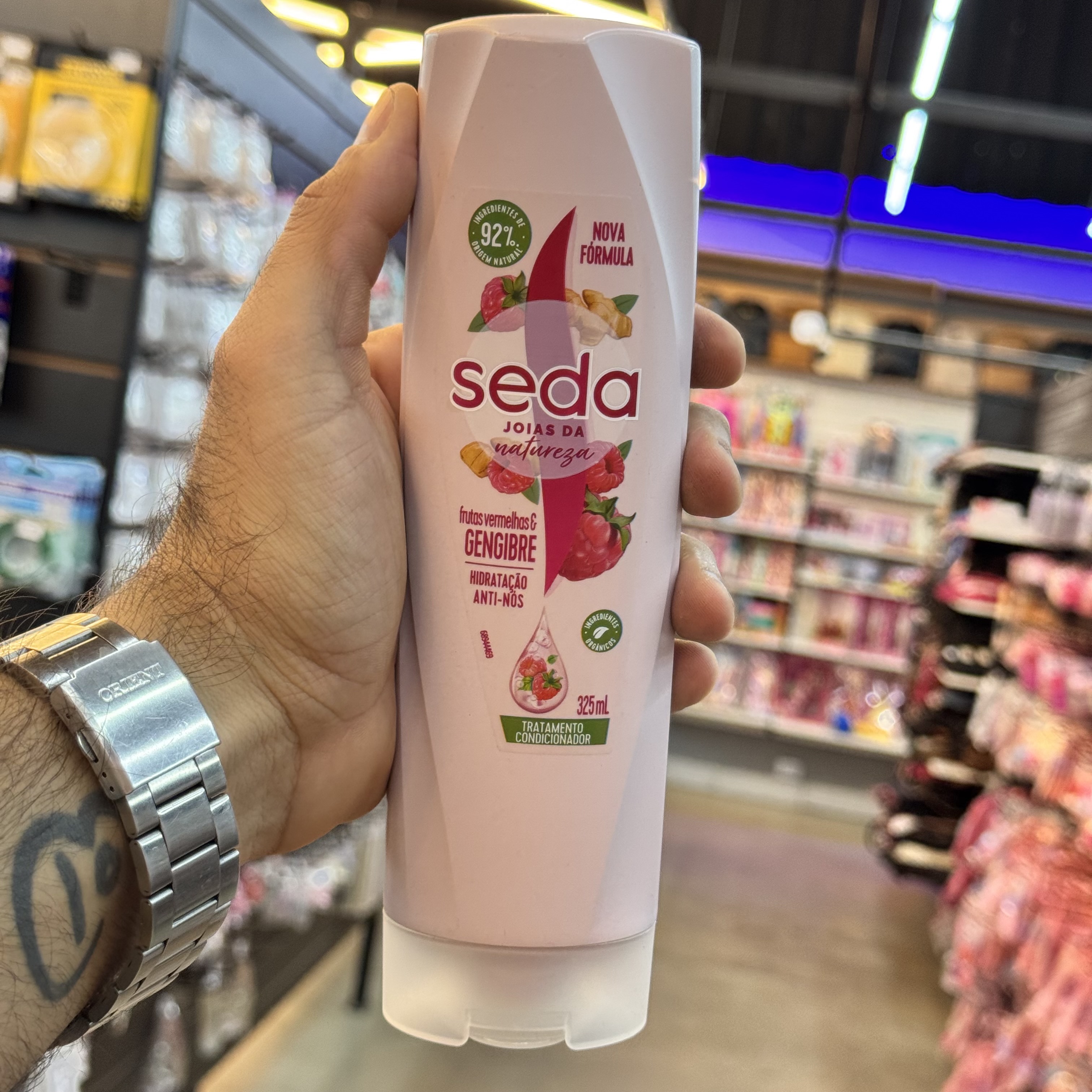 Condicionador Seda Frutas Vermelhas e Gengibre 325ml