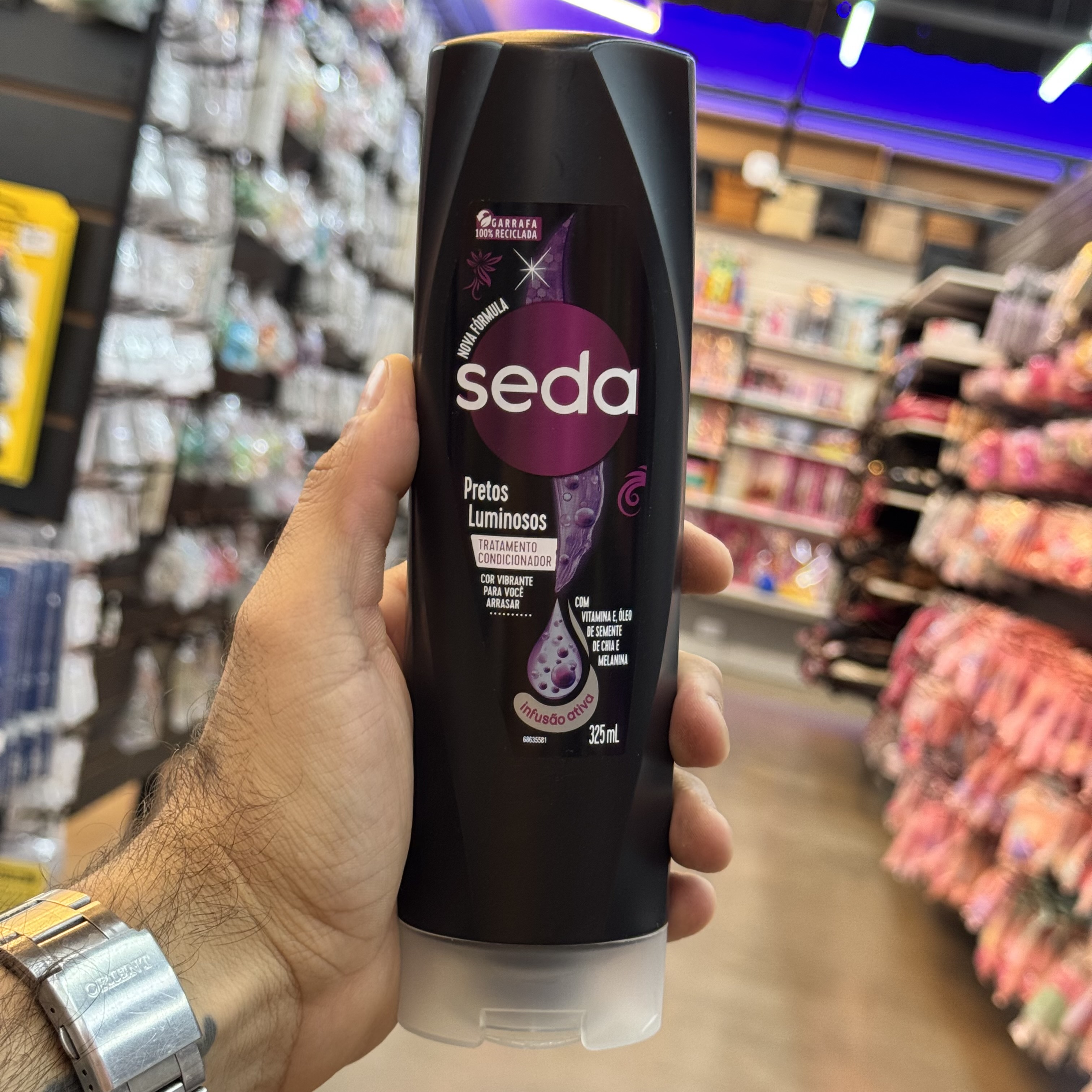 Condicionador Seda Pretos Luminosos 325ml