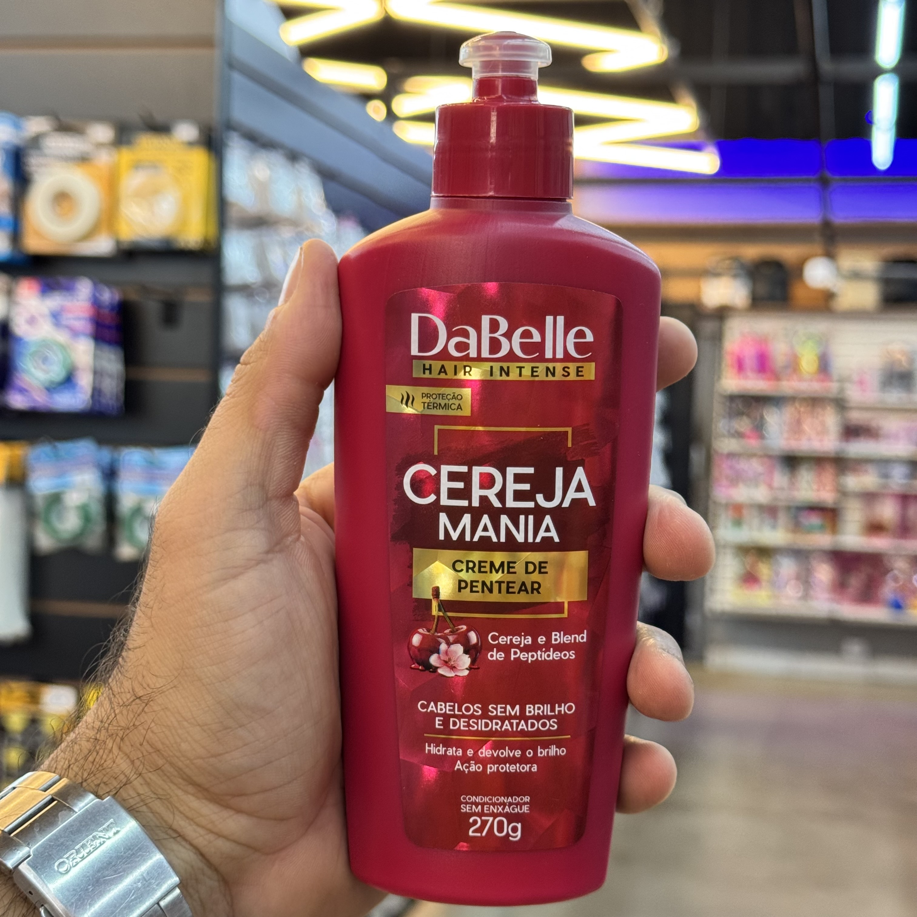 CREME DE PENTEAR DABELLE CEREJA MANIA 270g