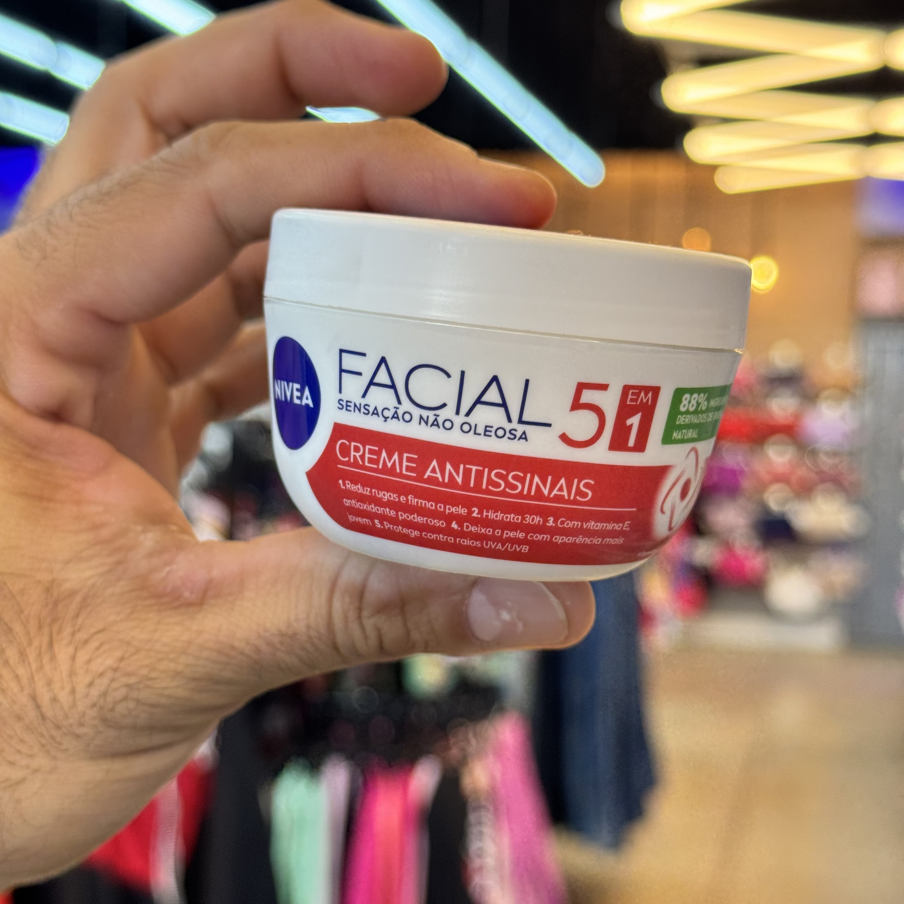 Creme Facial Nivea Antissinais 5 em 1