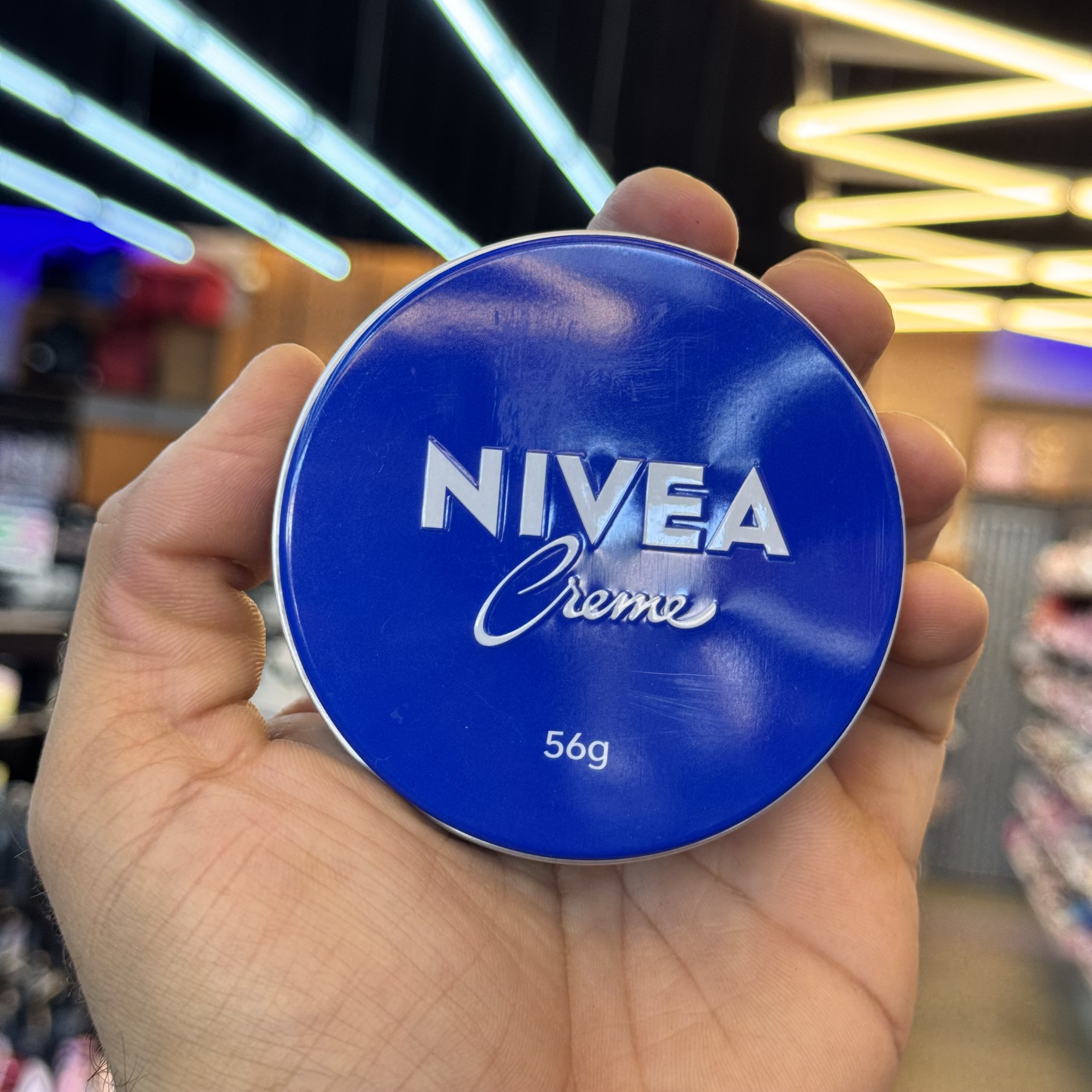 Creme Facial Nivea Lata Azul 56g
