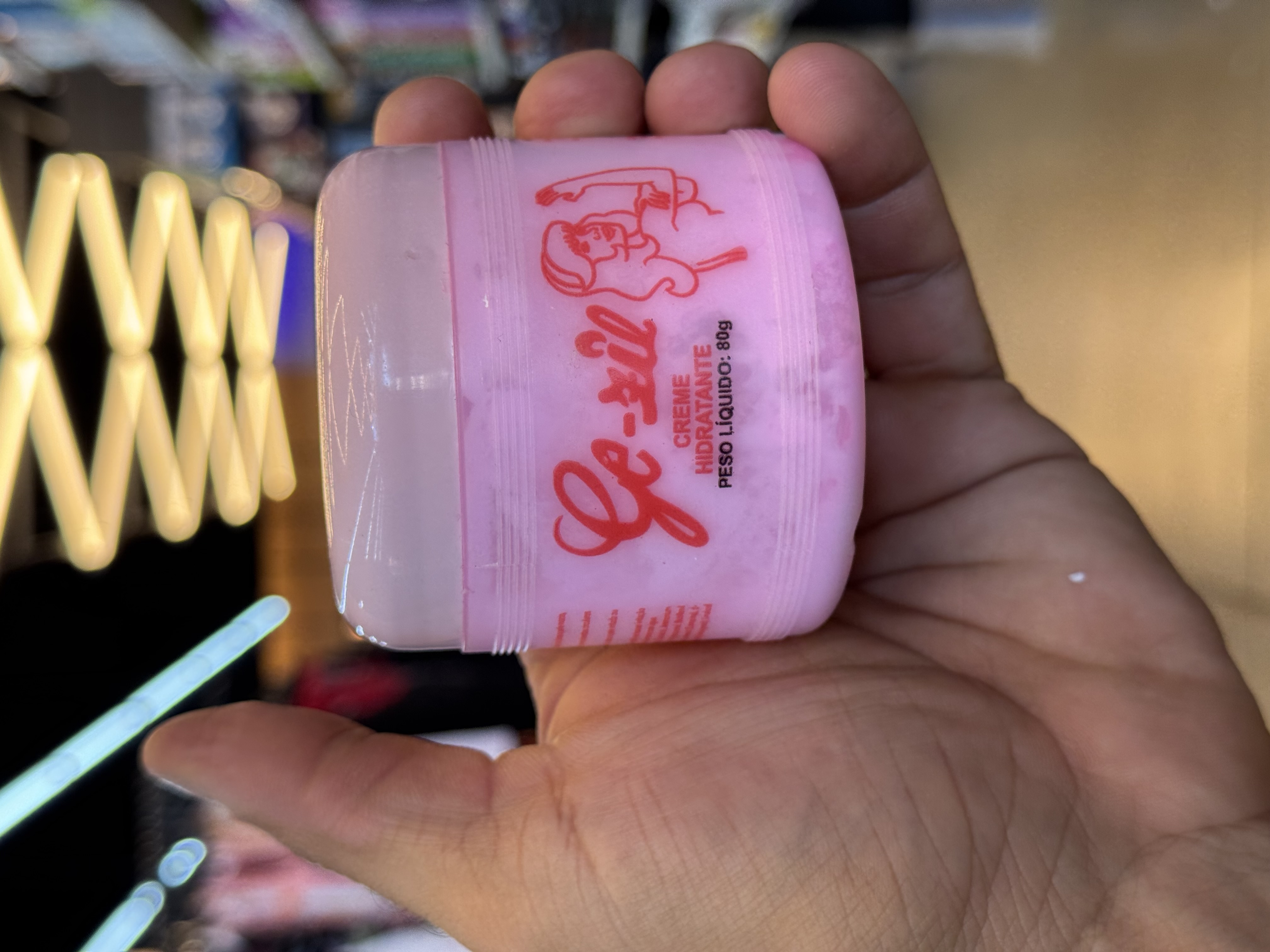 Creme Hidratante Para Pés e Mãos Ge-zil Rosa 80g