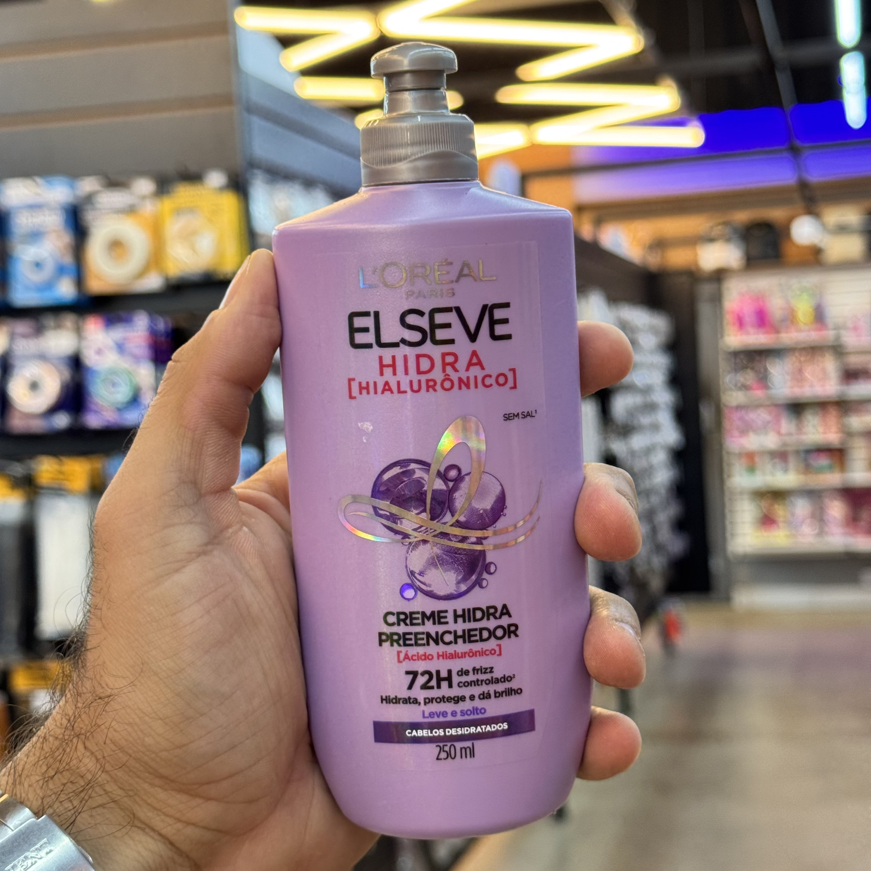 Creme Para Pentear 250ml Elseve L´Oreal Paris Hidra Hialurônico