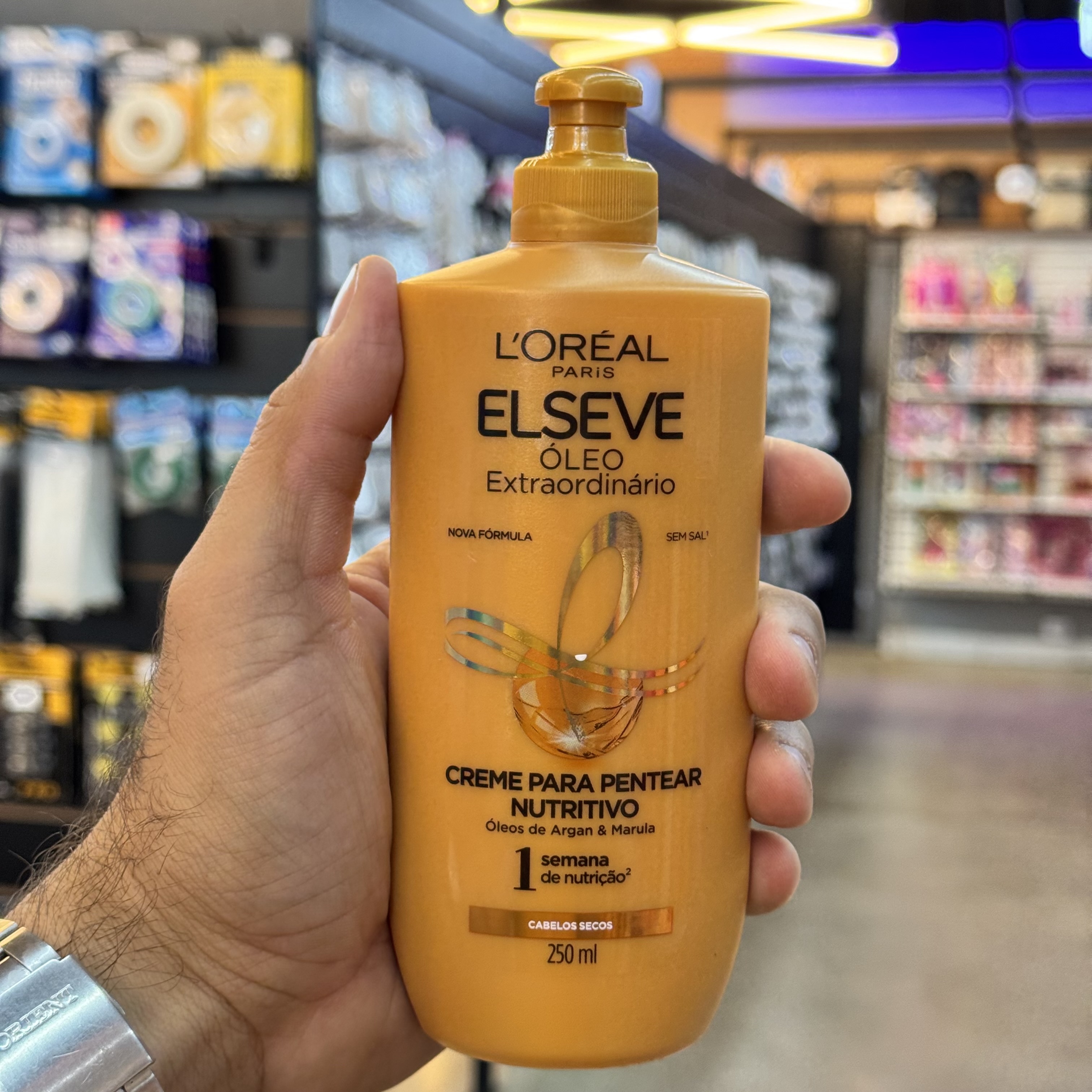 Creme Para Pentear 250ml Elseve L´Oreal Paris Óleo Extraordinário