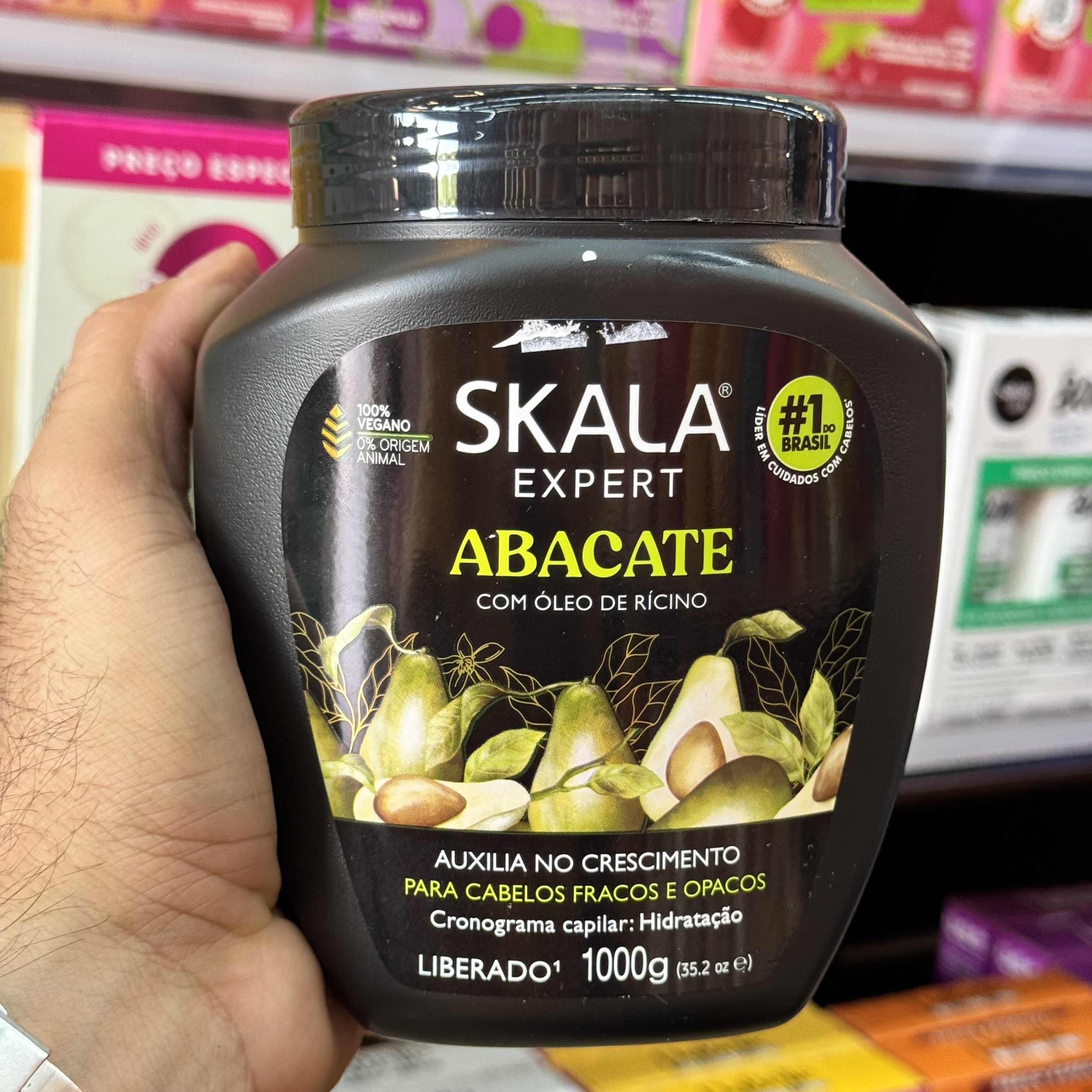 Creme Para Pentear Abacate Skala 1Kg