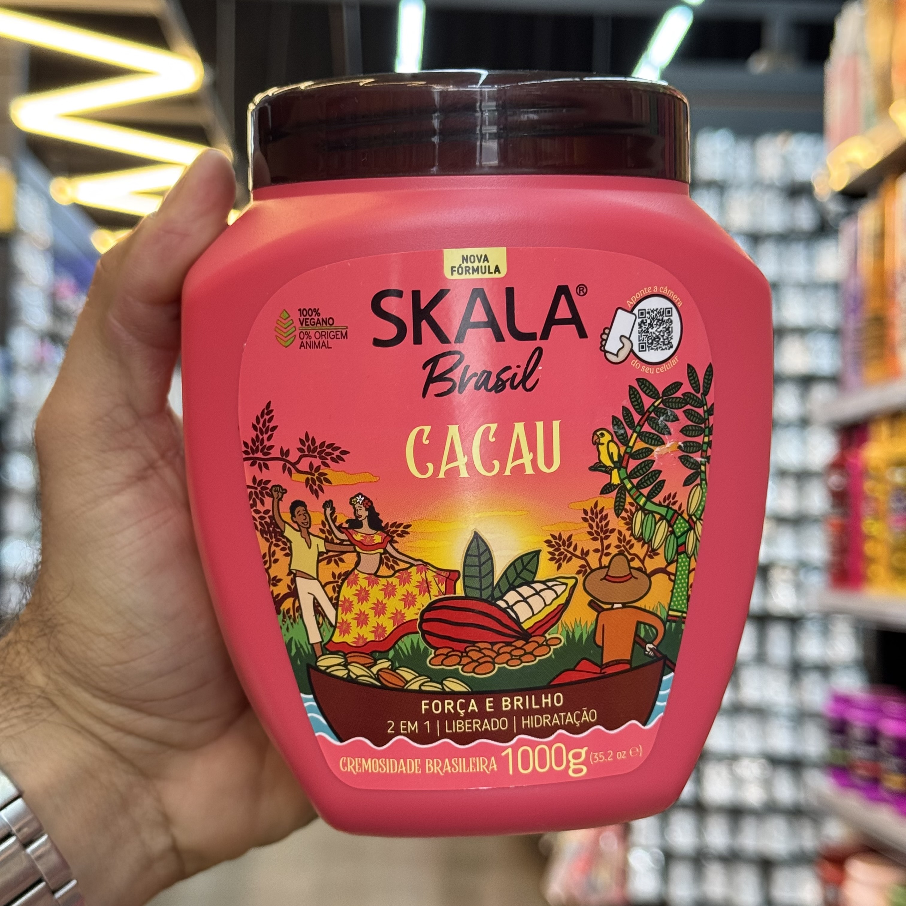 Creme Para Pentear Cacau Skala Brasil 1Kg