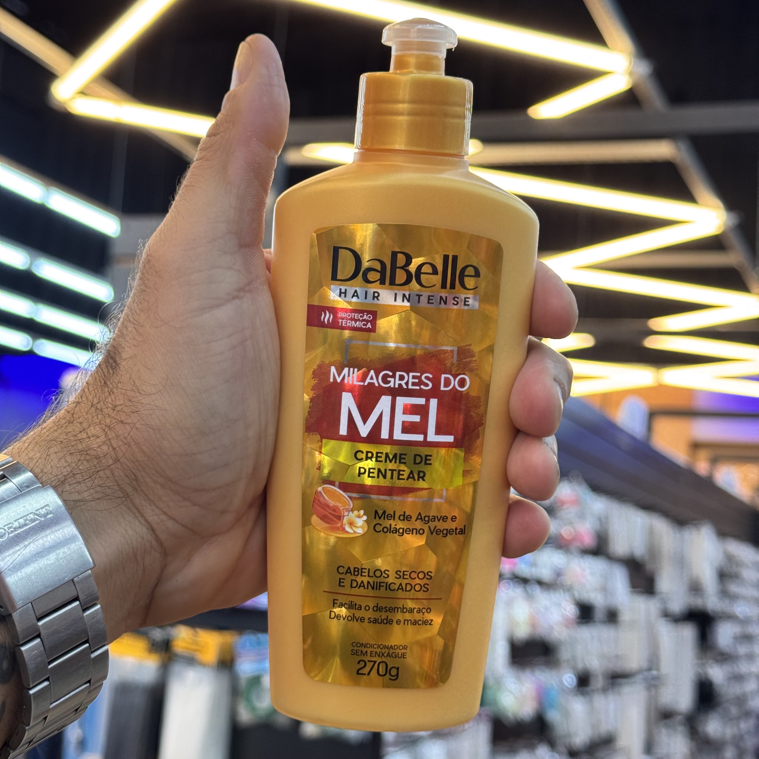 Creme Para Pentear Dabelle Milagres do Mel 270g